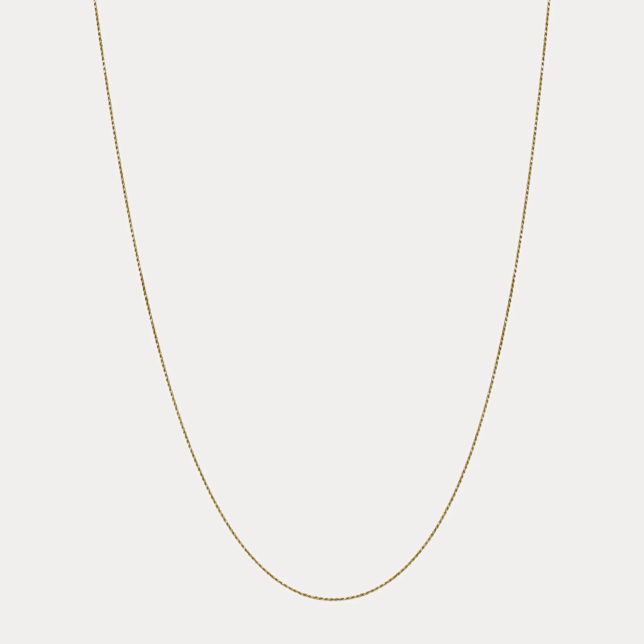 925 Sterling Silver 1.5mm Diamond Cut Rope Chain Necklace - Image 17