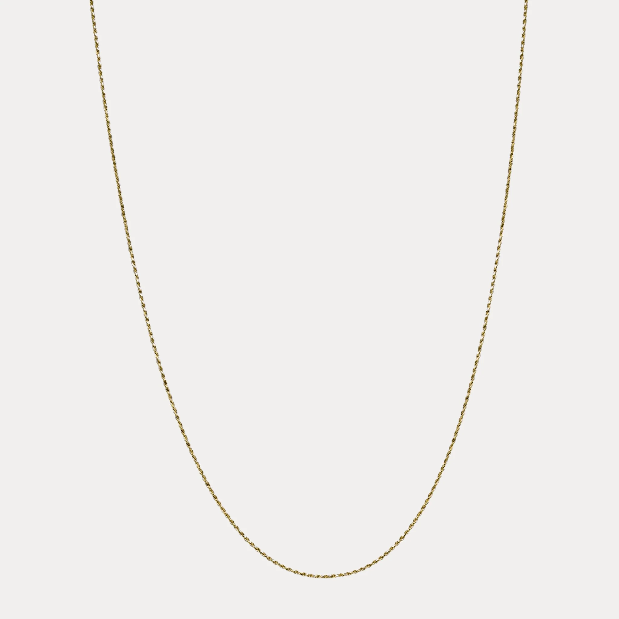 925 Sterling Silver 1.8mm Diamond Cut Rope Chain Necklace - Image 16