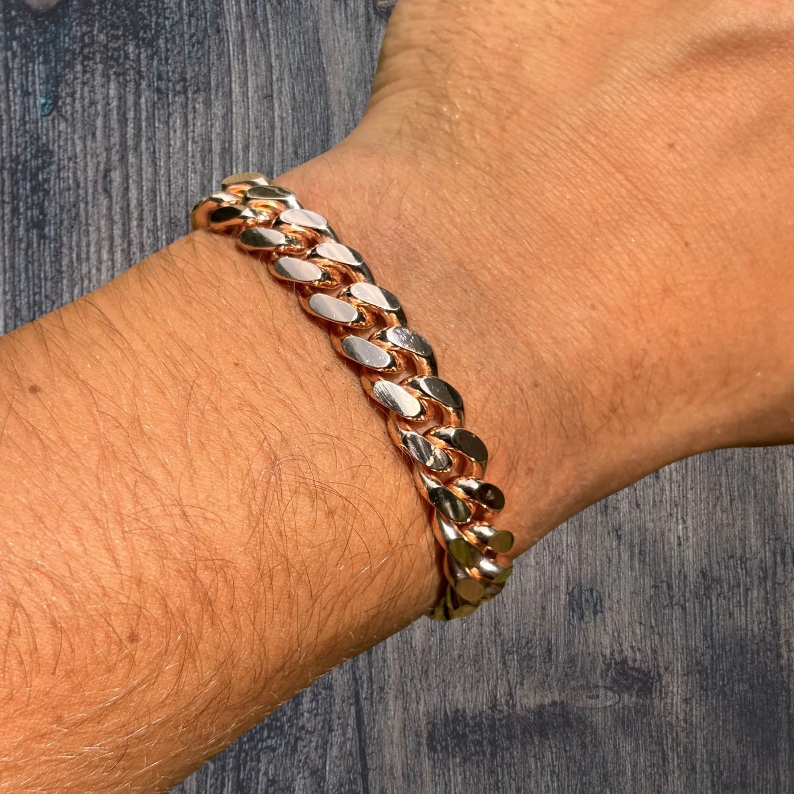 925 Sterling Silver 10mm Miami Cuban W. Box Clasp Bracelet - Image 20