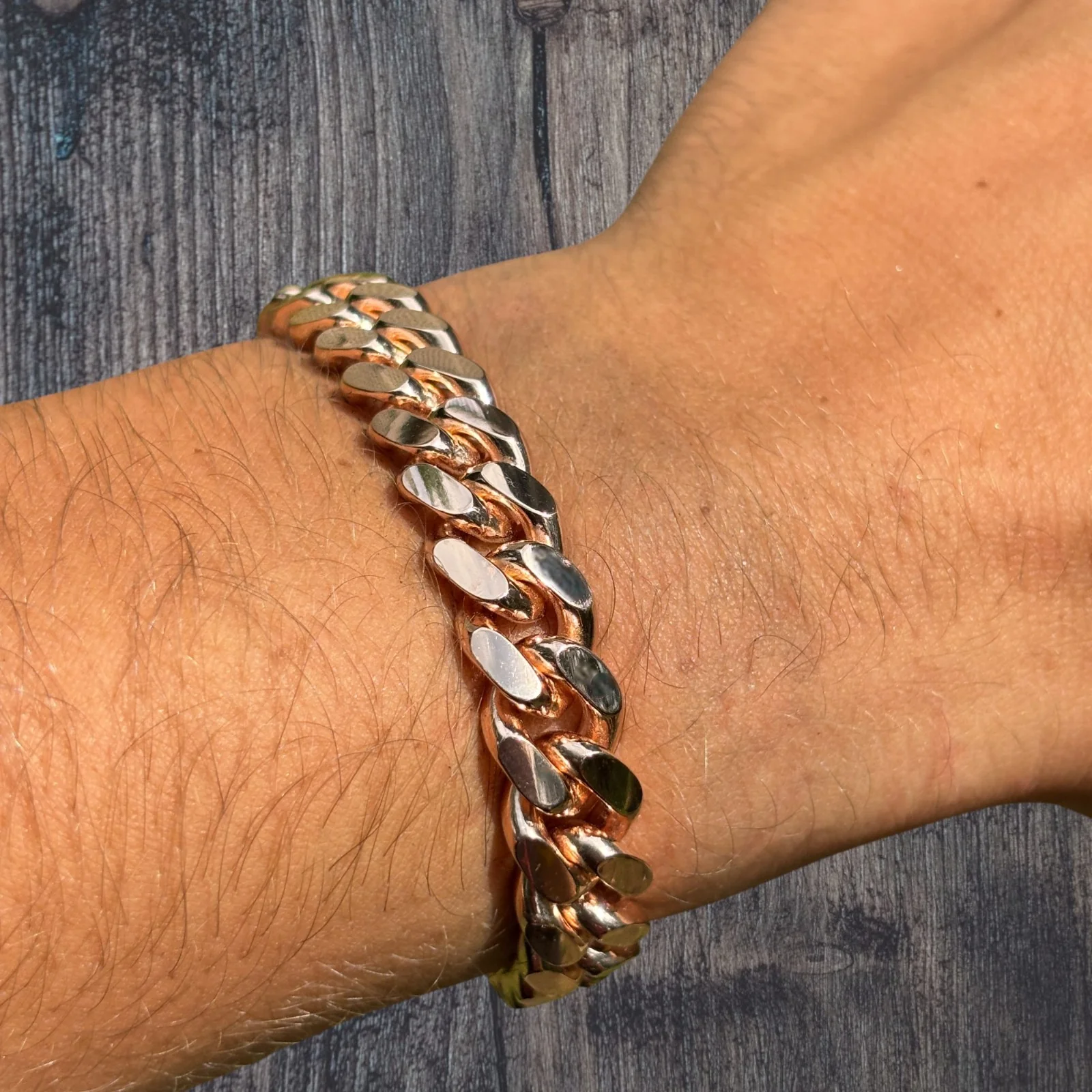 925 Sterling Silver 10mm Miami Cuban W. Box Clasp Bracelet - Image 22