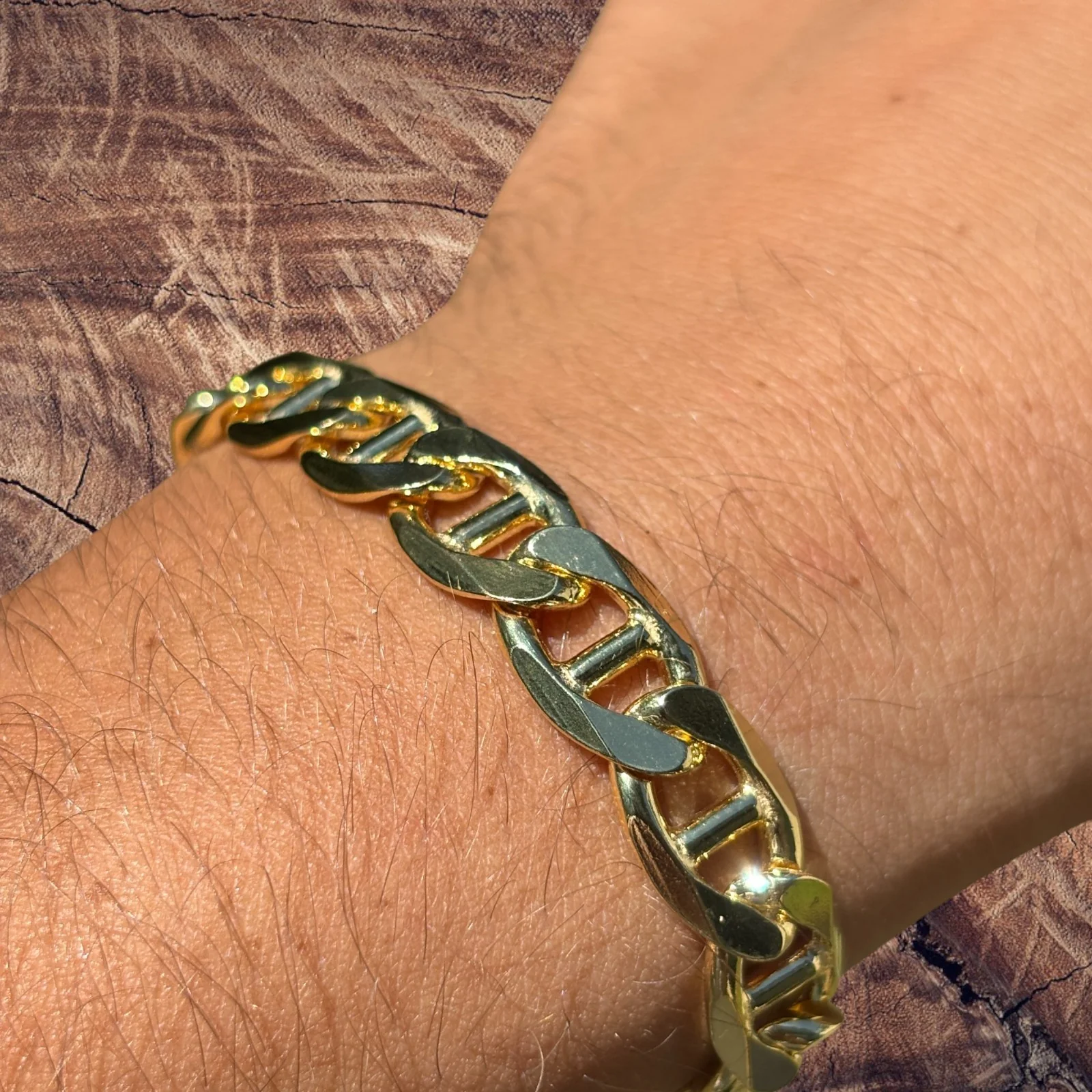 925 Sterling Silver 10mm Mariner Bracelet - Image 18