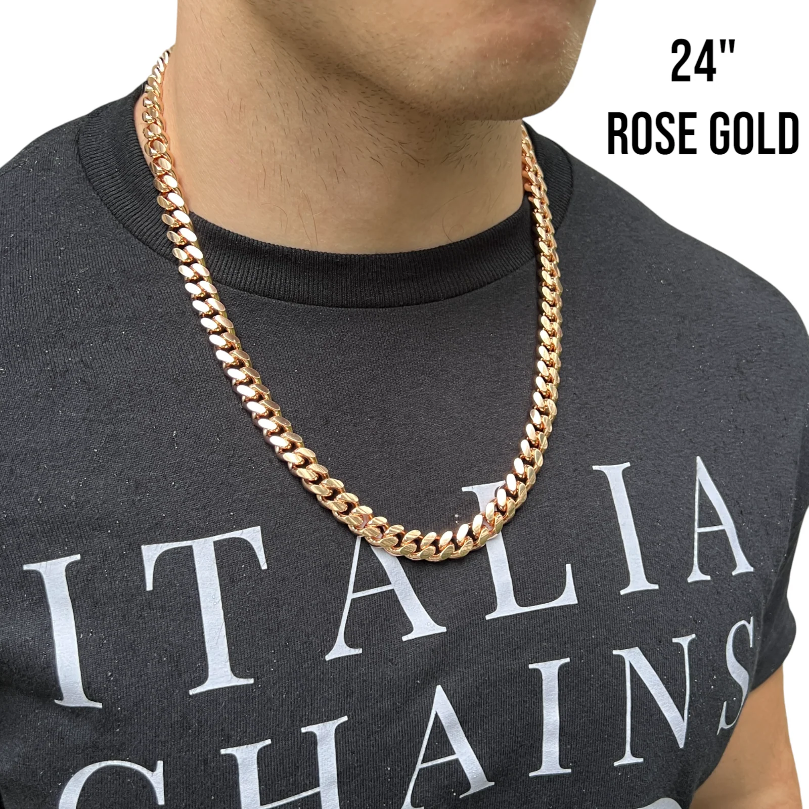 925 Sterling Silver 10mm Miami Cuban Chain Necklace - Image 16