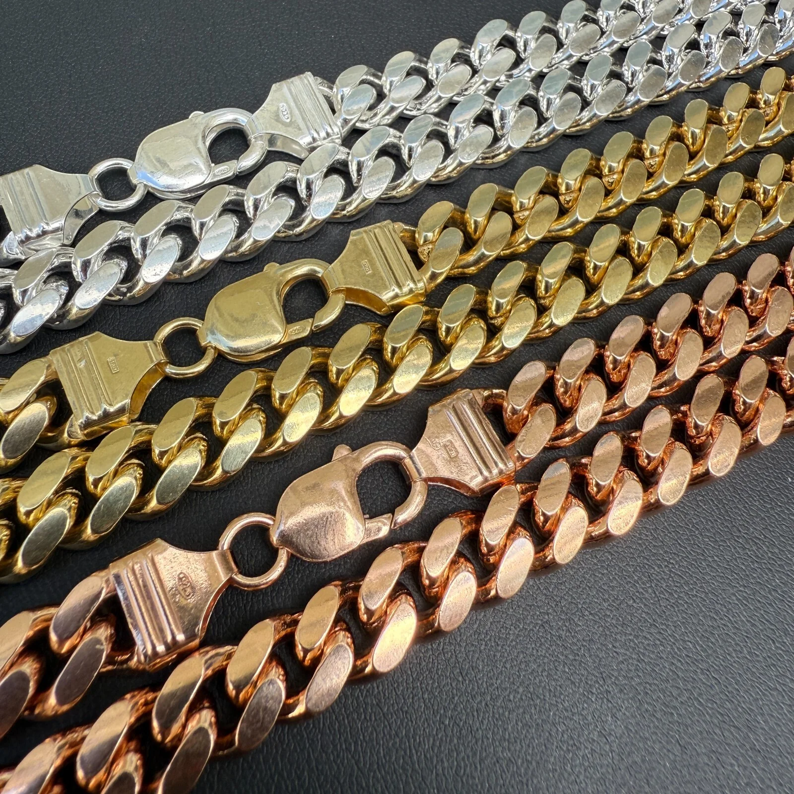 925 Sterling Silver 10mm Miami Cuban Chain Necklace - Image 4