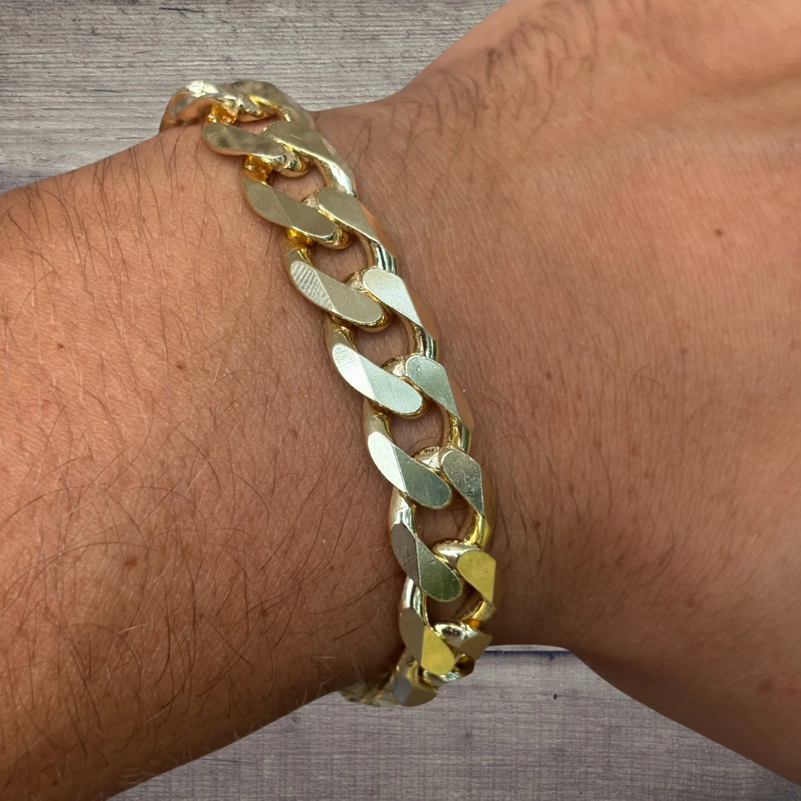 925 Sterling Silver 12mm Curb Bracelet - Image 19