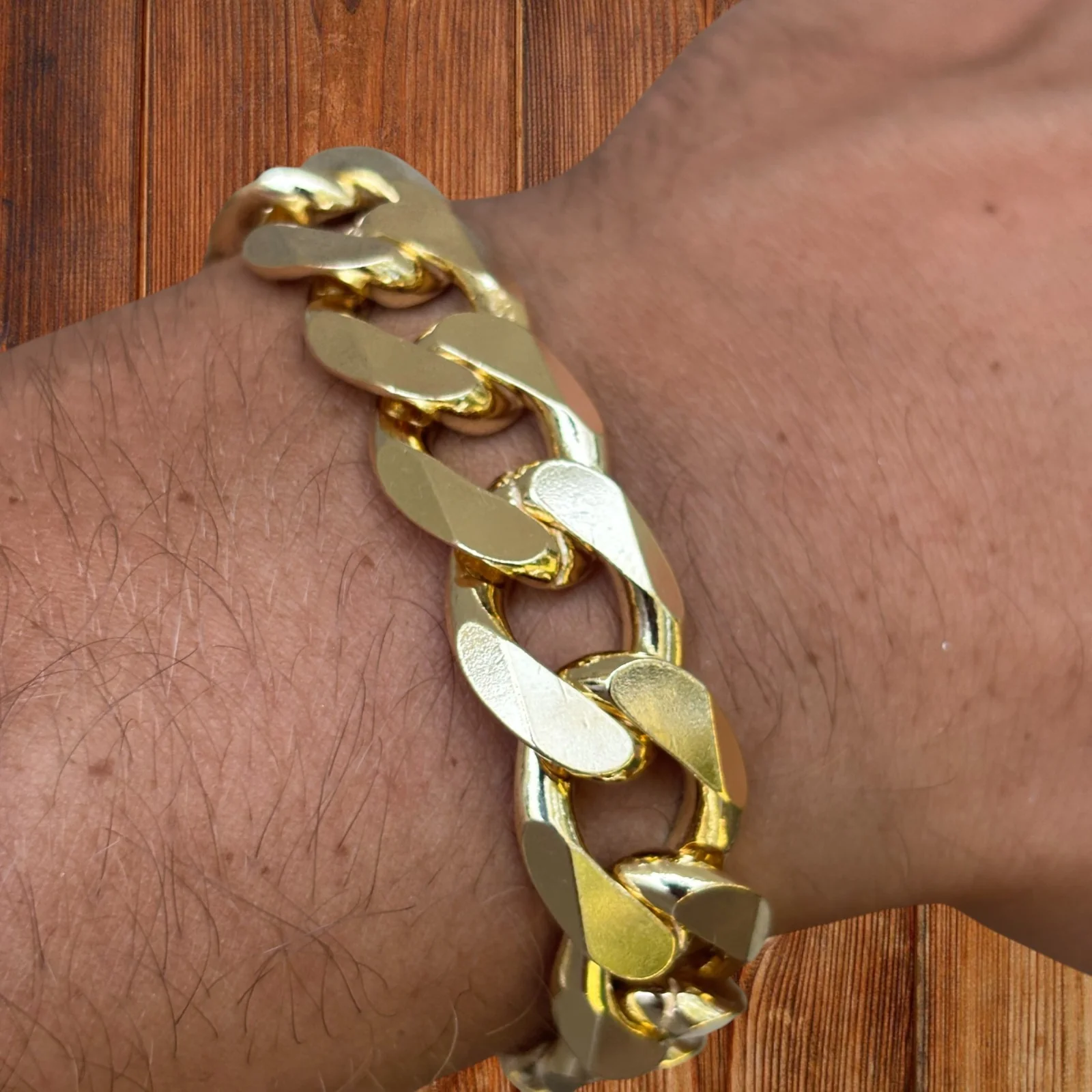 925 Sterling Silver 15mm Curb Bracelet - Image 19