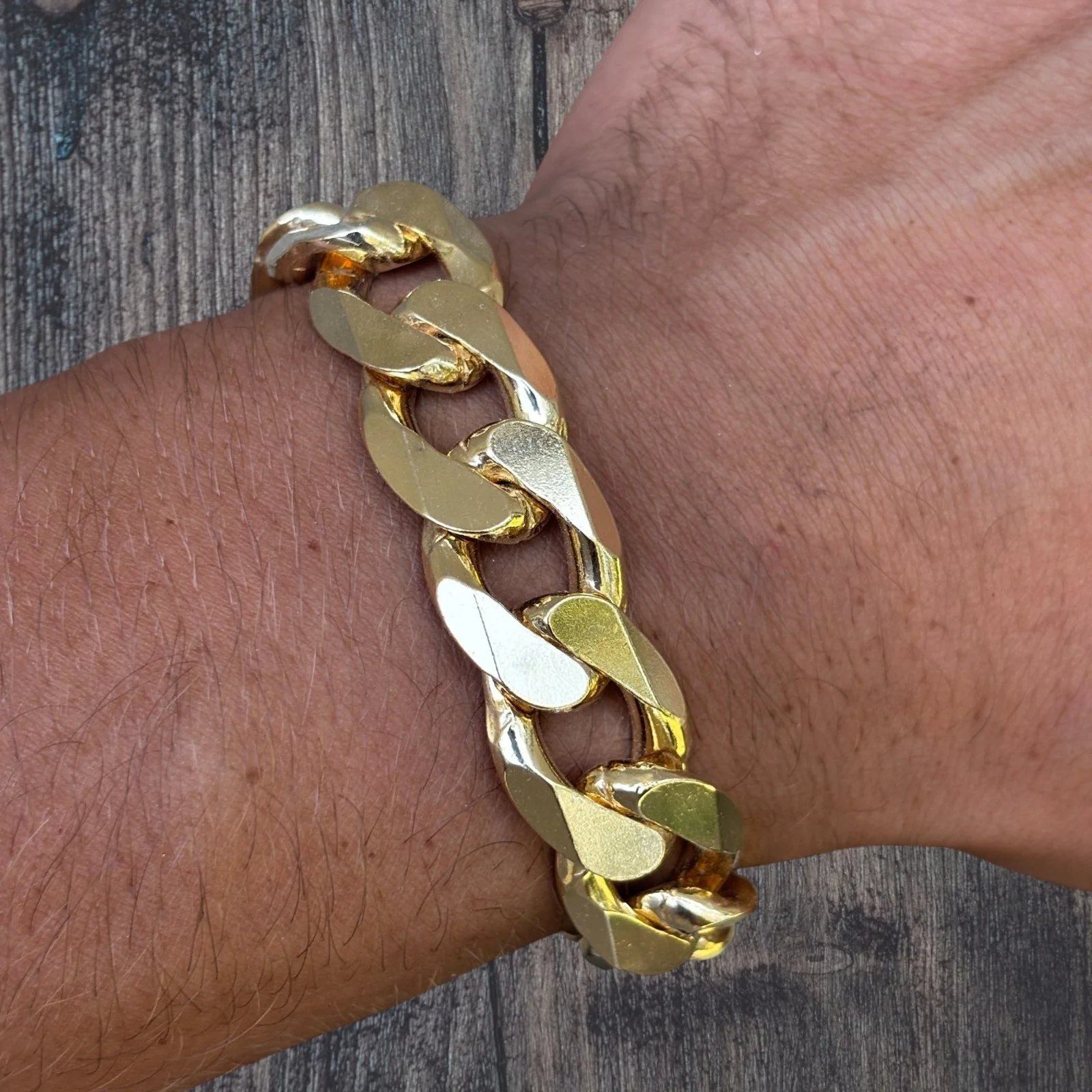 925 Sterling Silver 16mm Curb Bracelet - Image 17