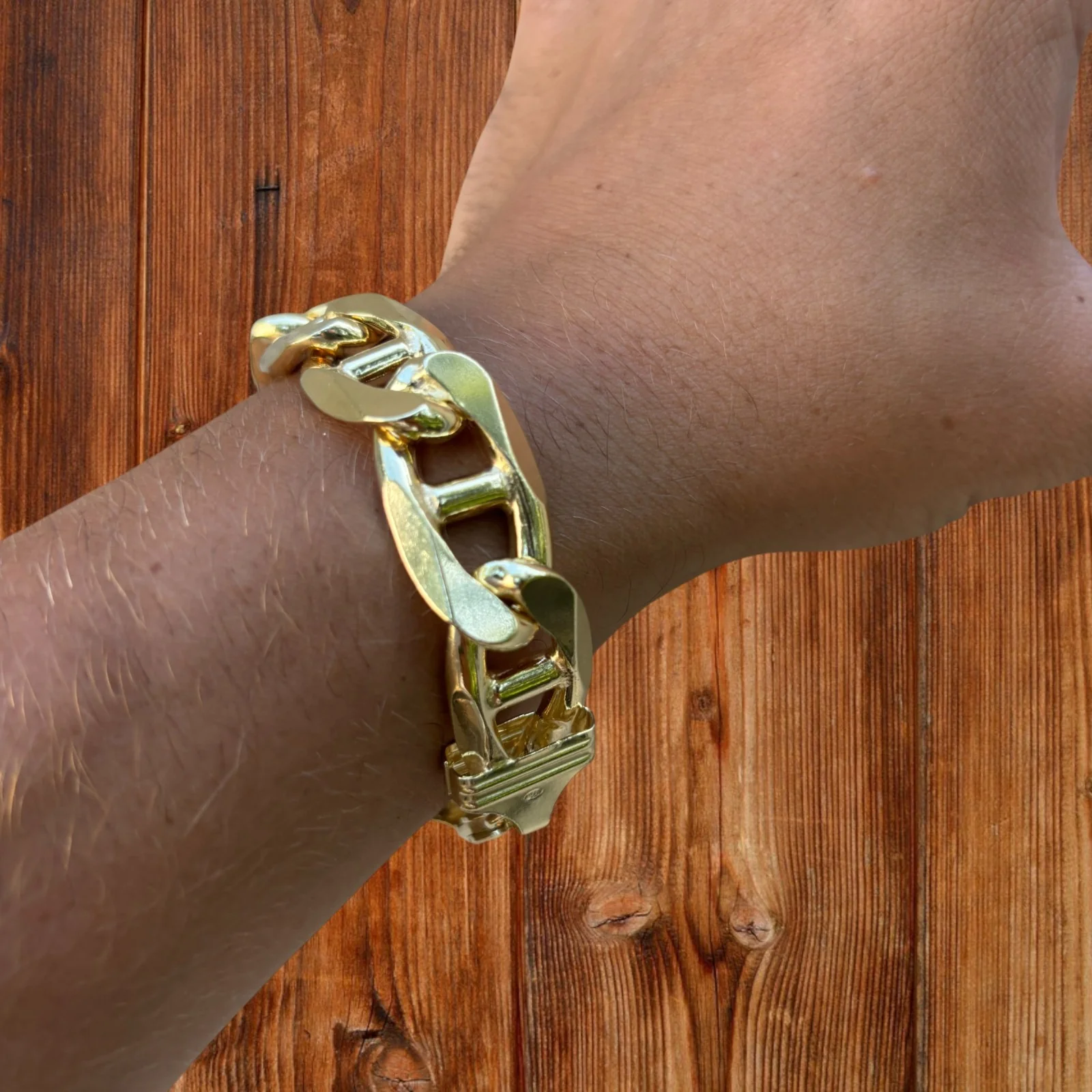 925 Sterling Silver 16mm Mariner Bracelet - Image 23