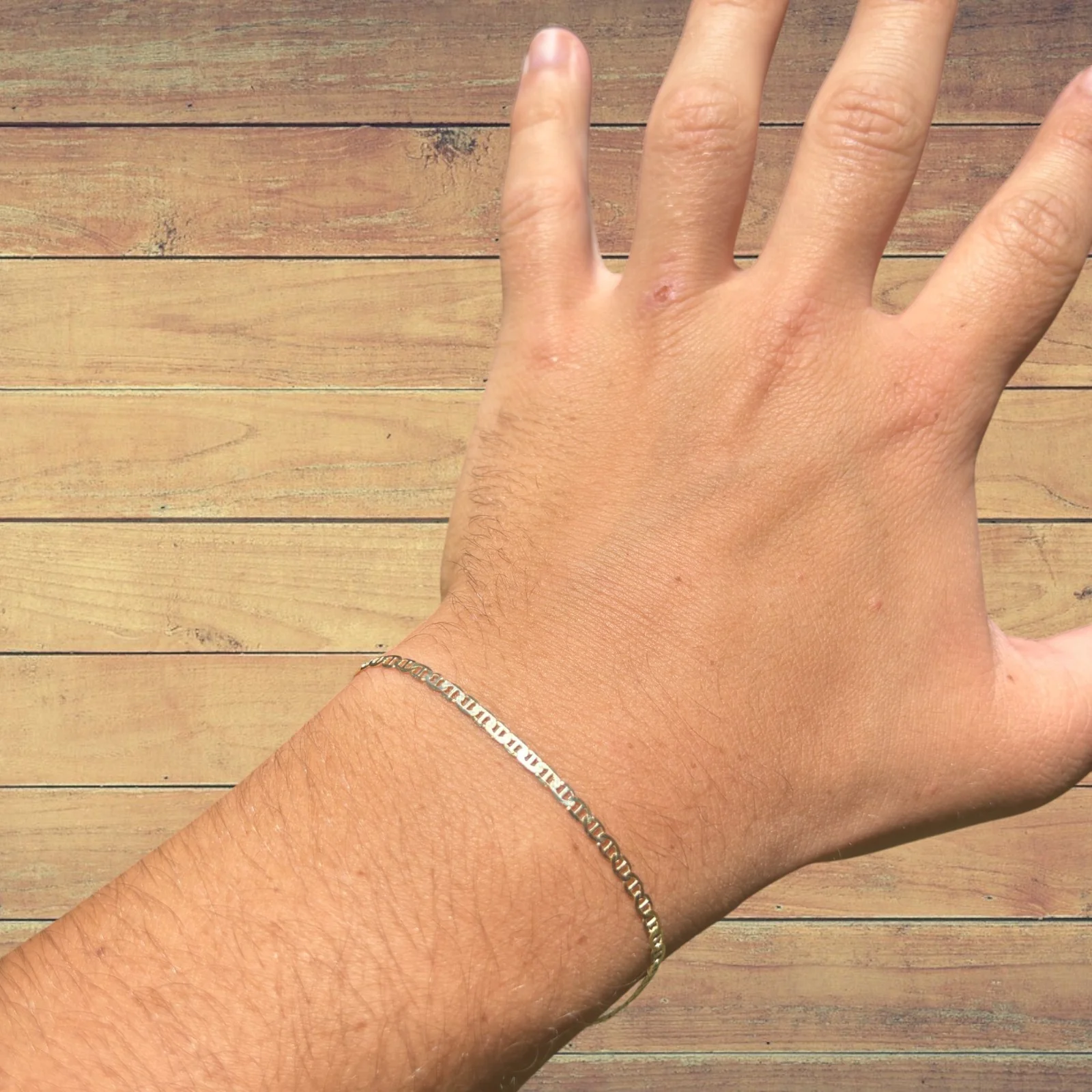 925 Sterling Silver 2.5mm Mariner Bracelet - Image 21