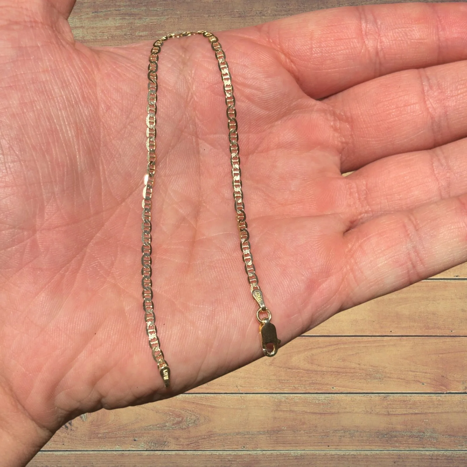 925 Sterling Silver 2.5mm Mariner Bracelet - Image 5
