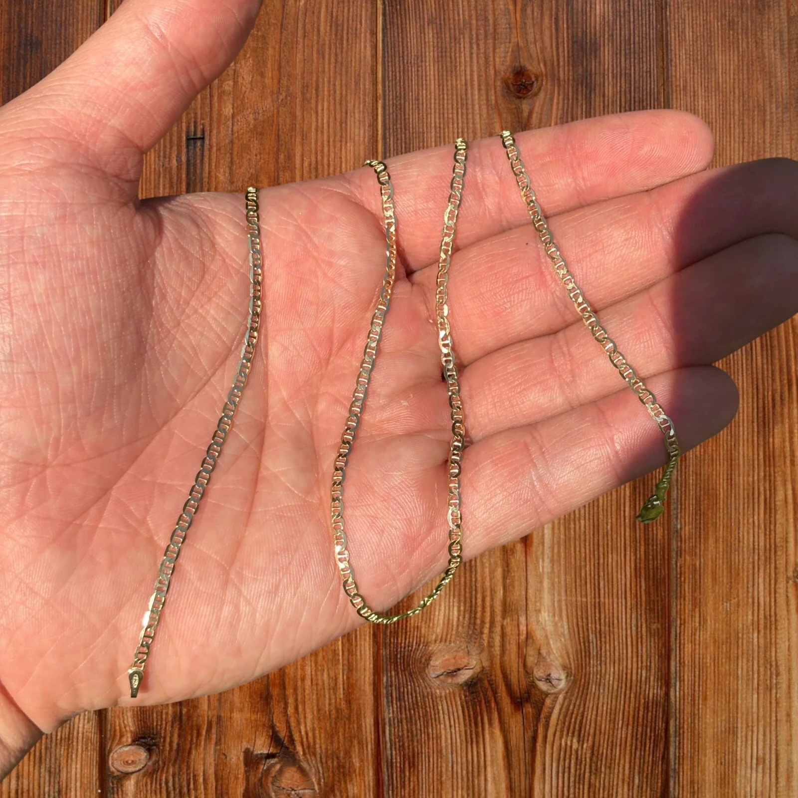 925 Sterling Silver 2.5mm Mariner Chain Necklace - Image 6