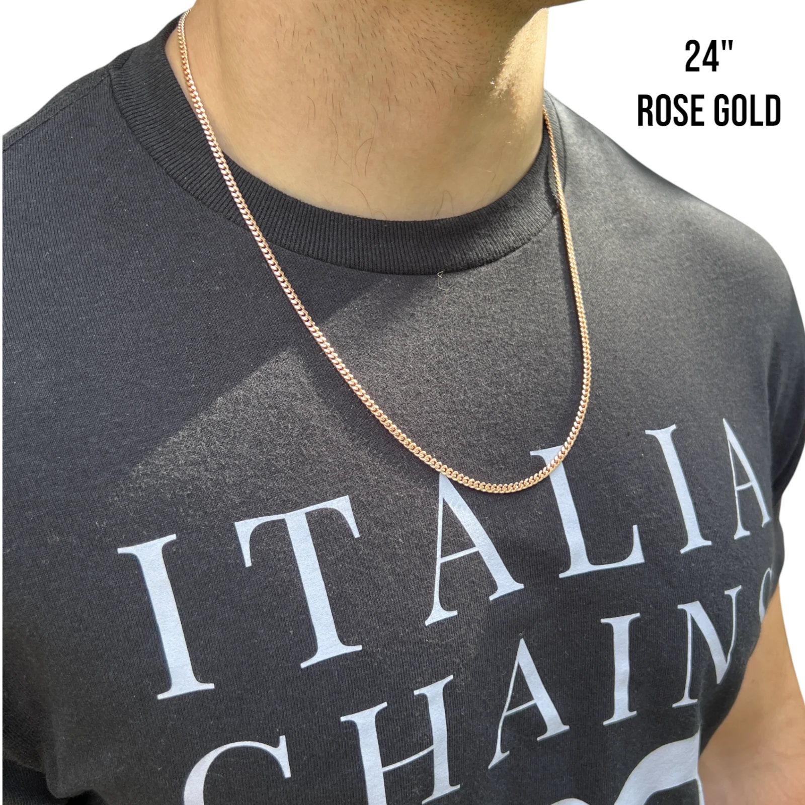 925 Sterling Silver 2.5mm Miami Cuban Chain Necklace - Image 11