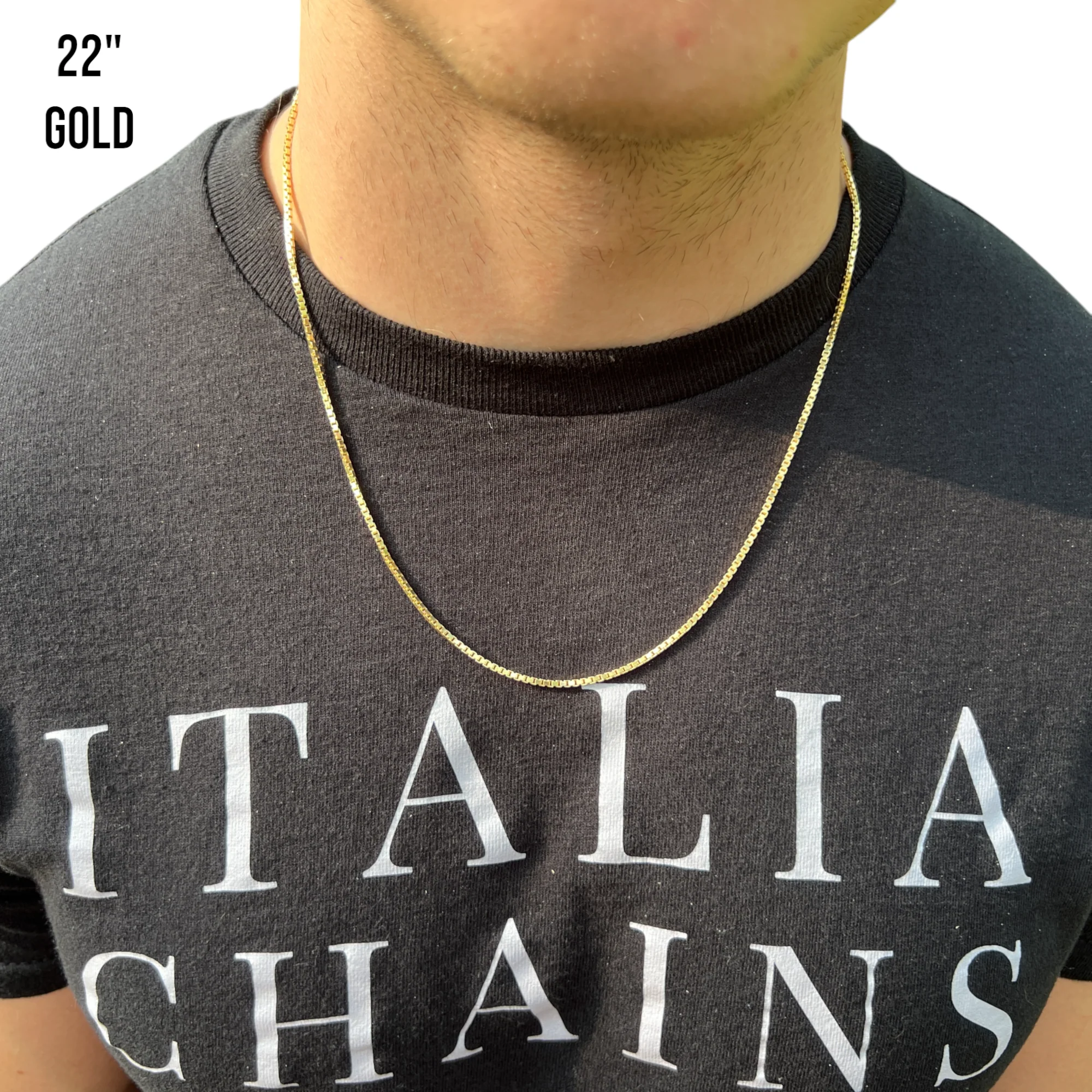 925 Sterling Silver 2mm Box Chain Necklace - Image 12