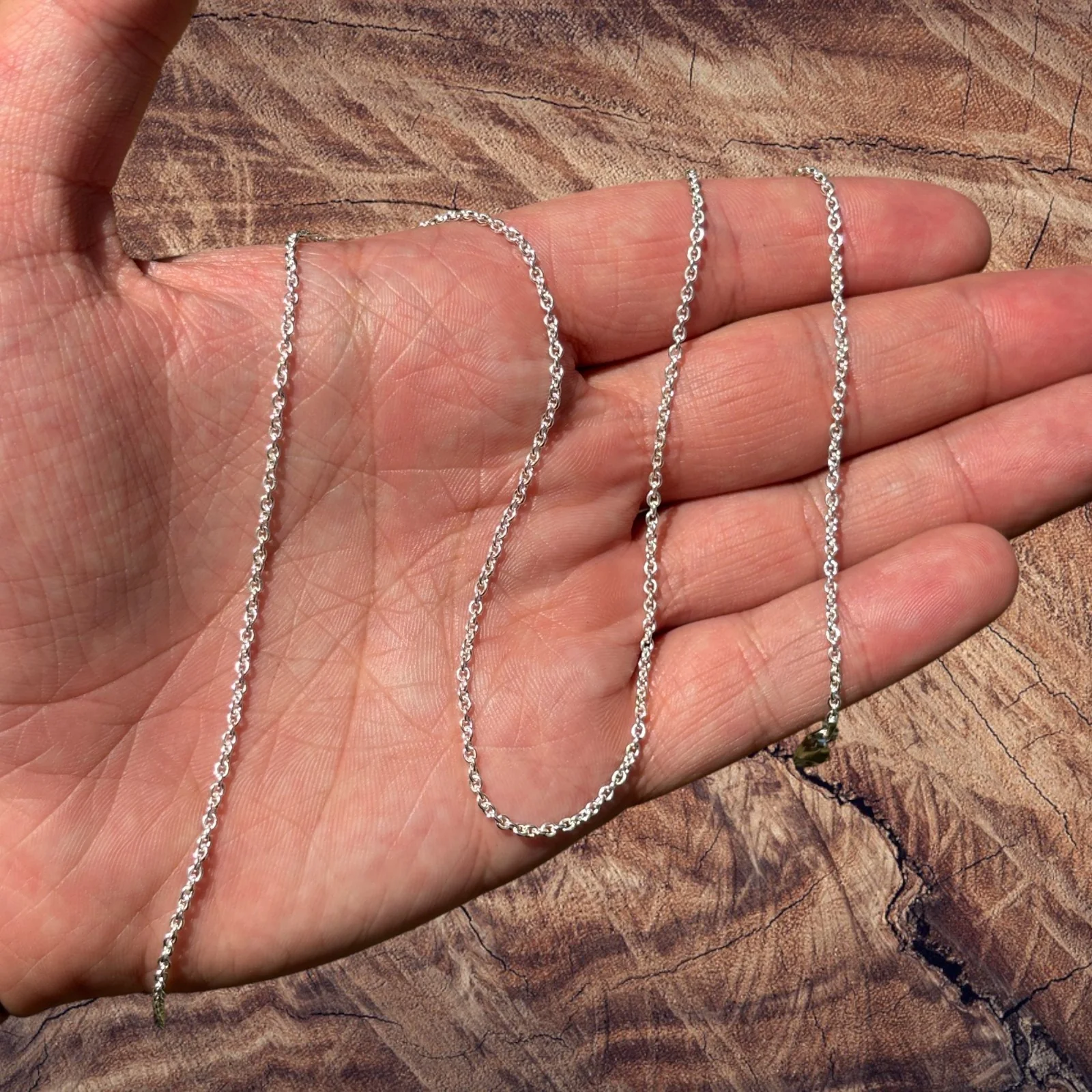 925 Sterling Silver 2mm Cable Chain Necklace - Image 5