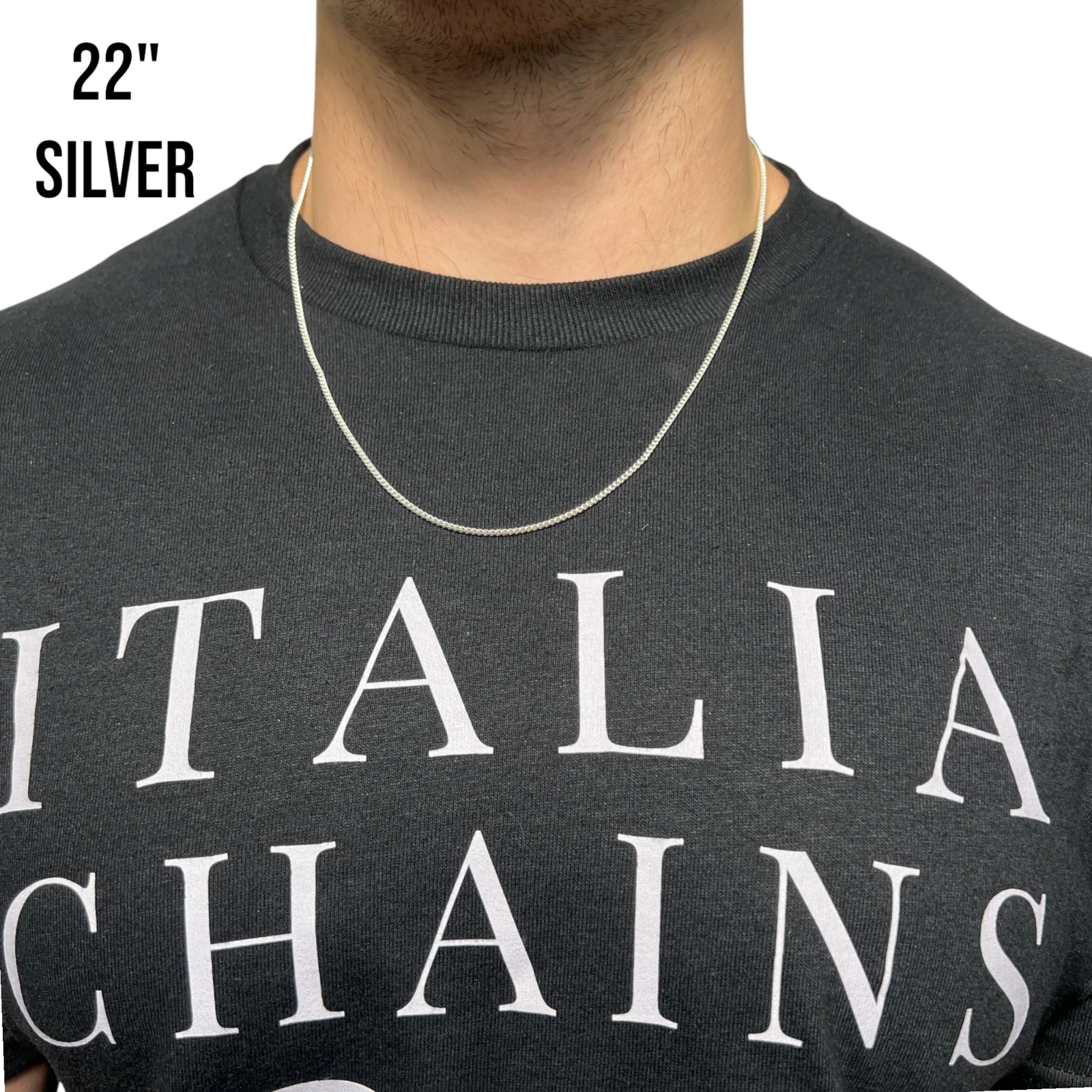 925 Sterling Silver 2mm Miami Cuban Chain Necklace - Image 14