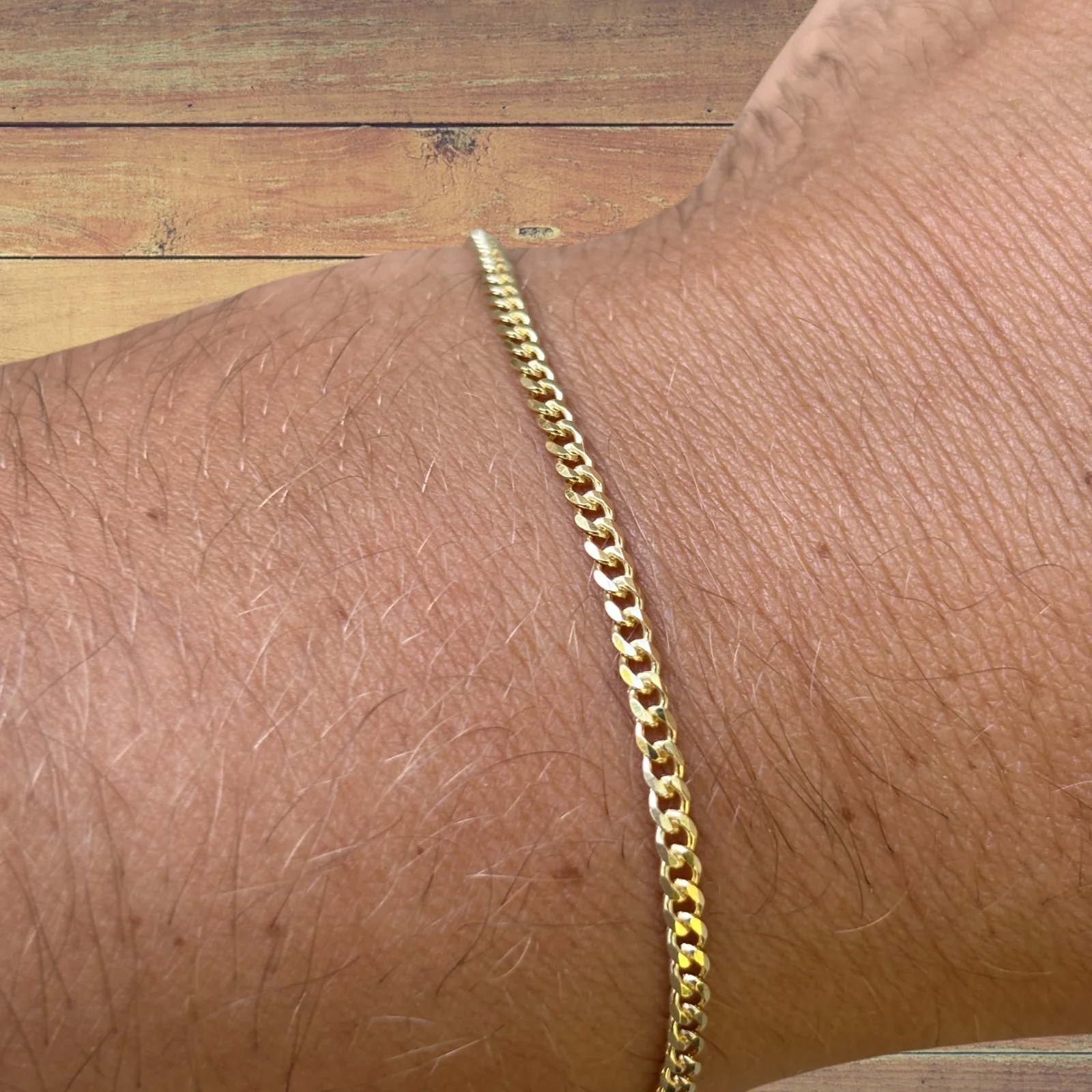 925 Sterling Silver 2mm Curb Bracelet - Image 18