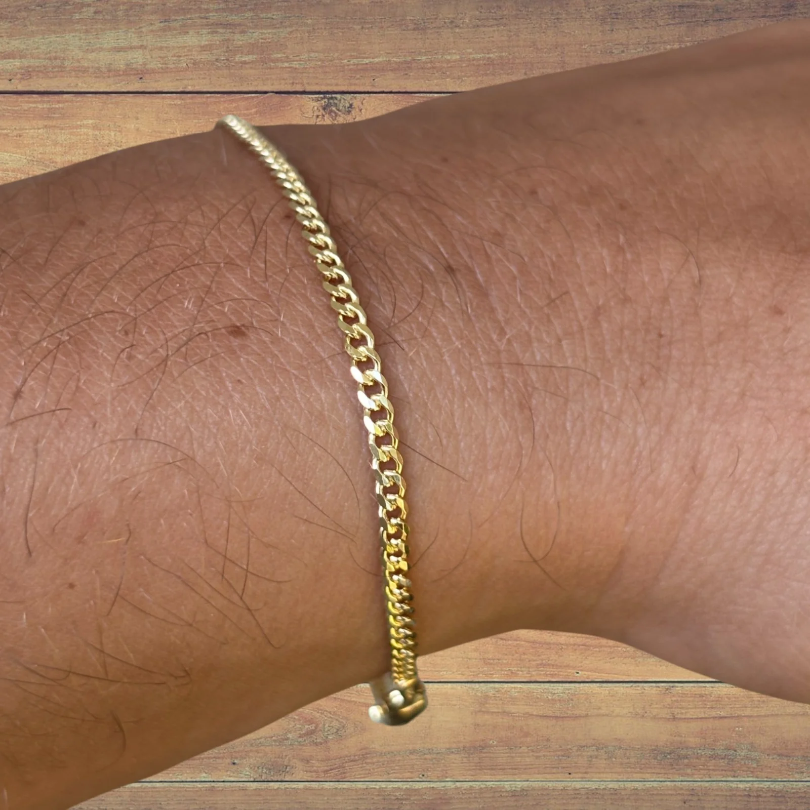 925 Sterling Silver 2mm Curb Bracelet - Image 21