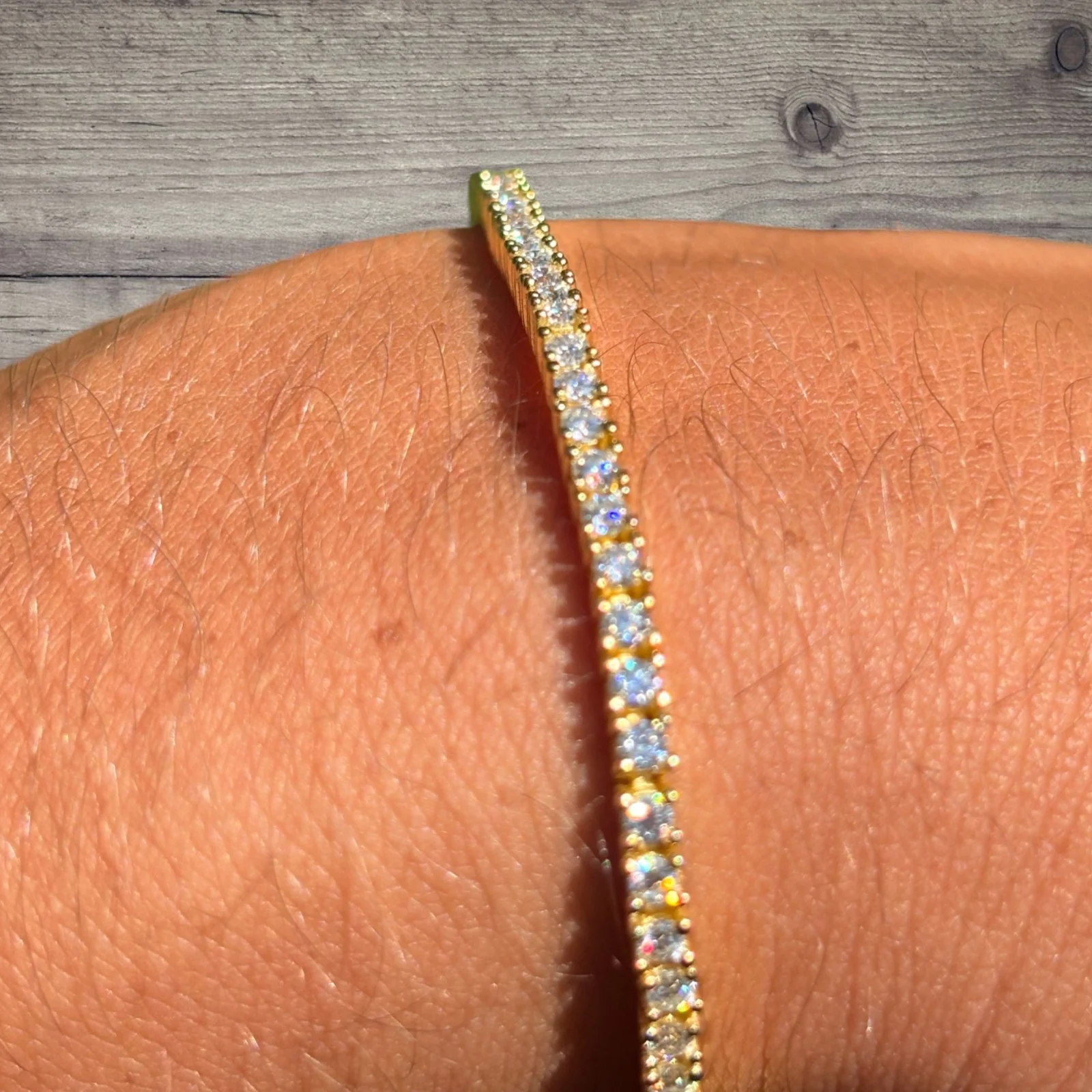 925 Sterling Silver 2mm Tennis Bracelet - CZ Or Moissanite - Image 15