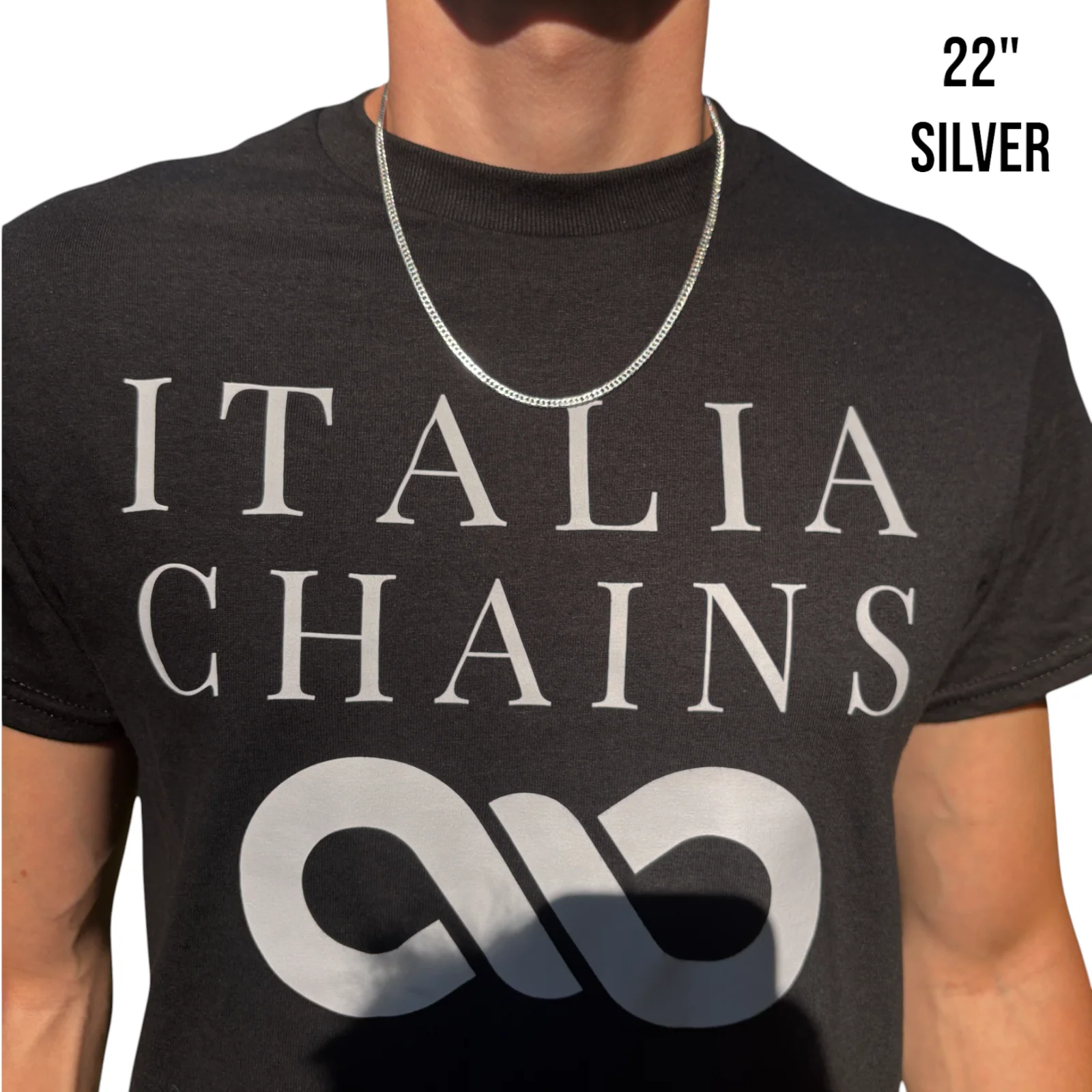 925 Sterling Silver 3.5mm Double Curb Chain Necklace - Image 12