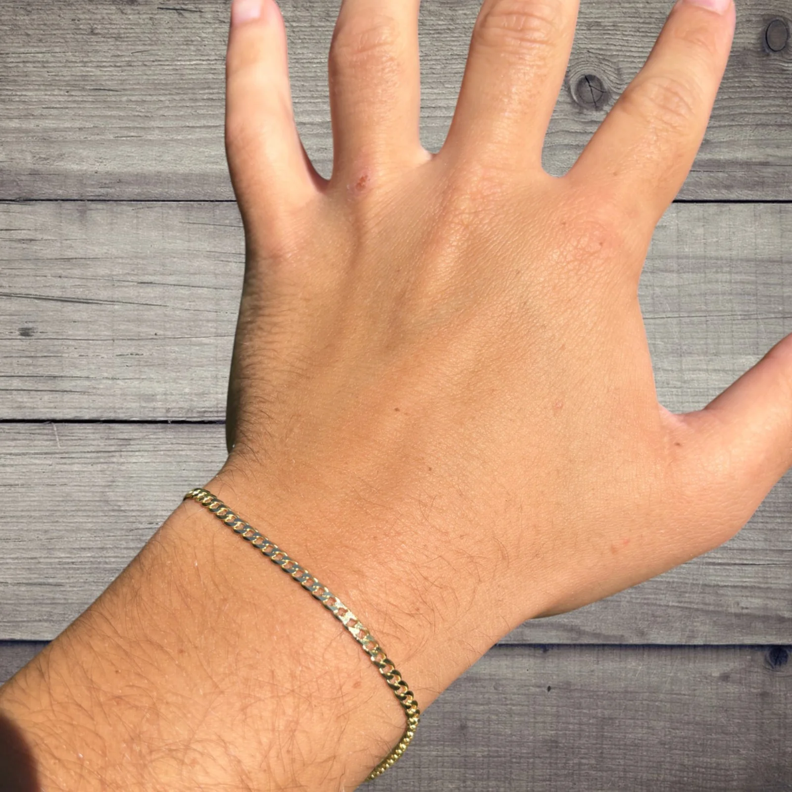 925 Sterling Silver 3mm Curb Bracelet - Image 22