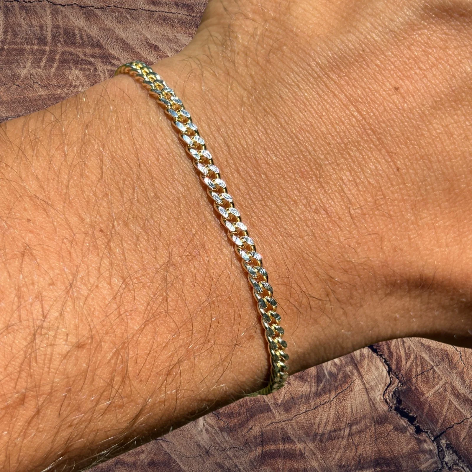 925 Sterling Silver 3mm Diamond Cut Miami Cuban Bracelet - Image 17