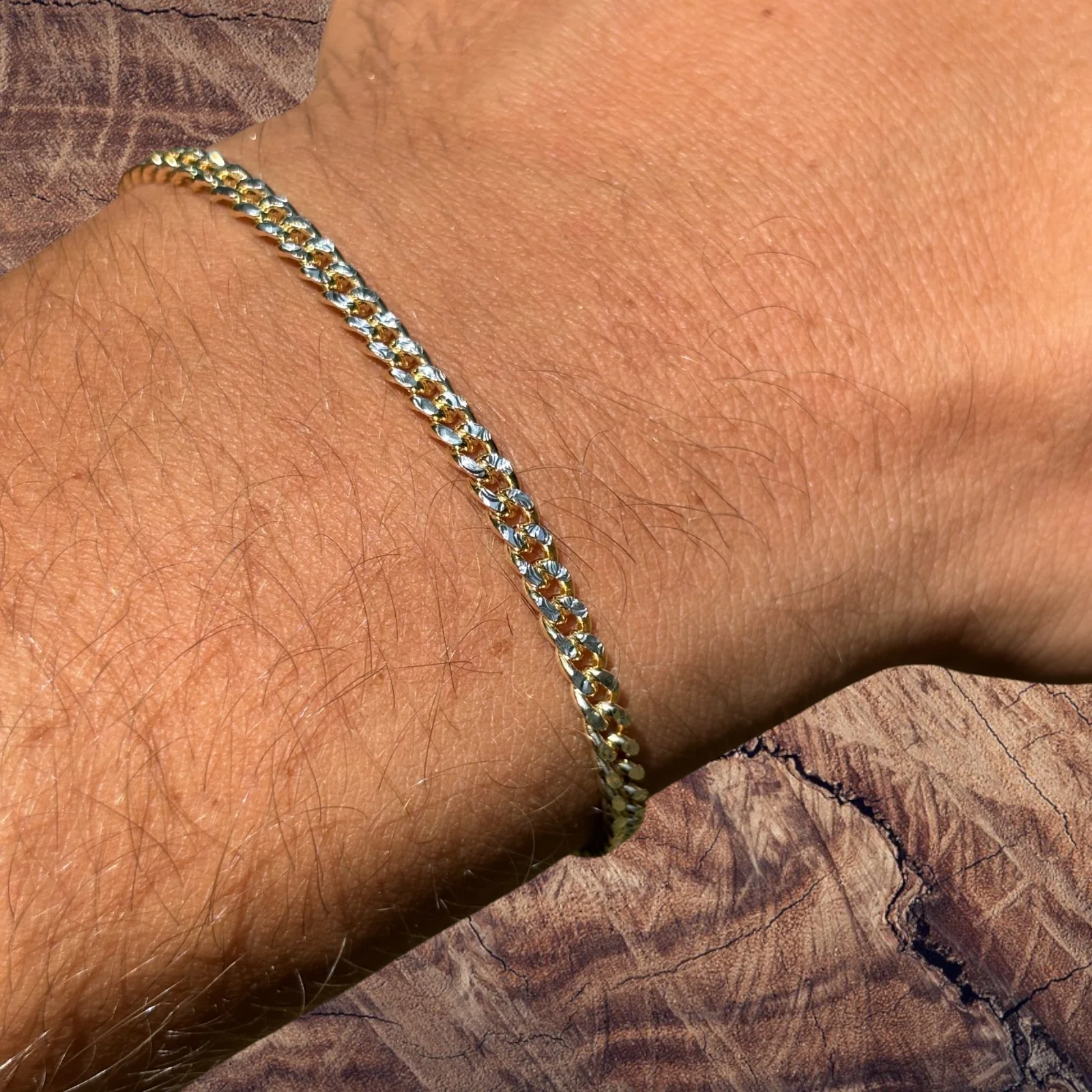 925 Sterling Silver 3mm Diamond Cut Miami Cuban Bracelet - Image 18