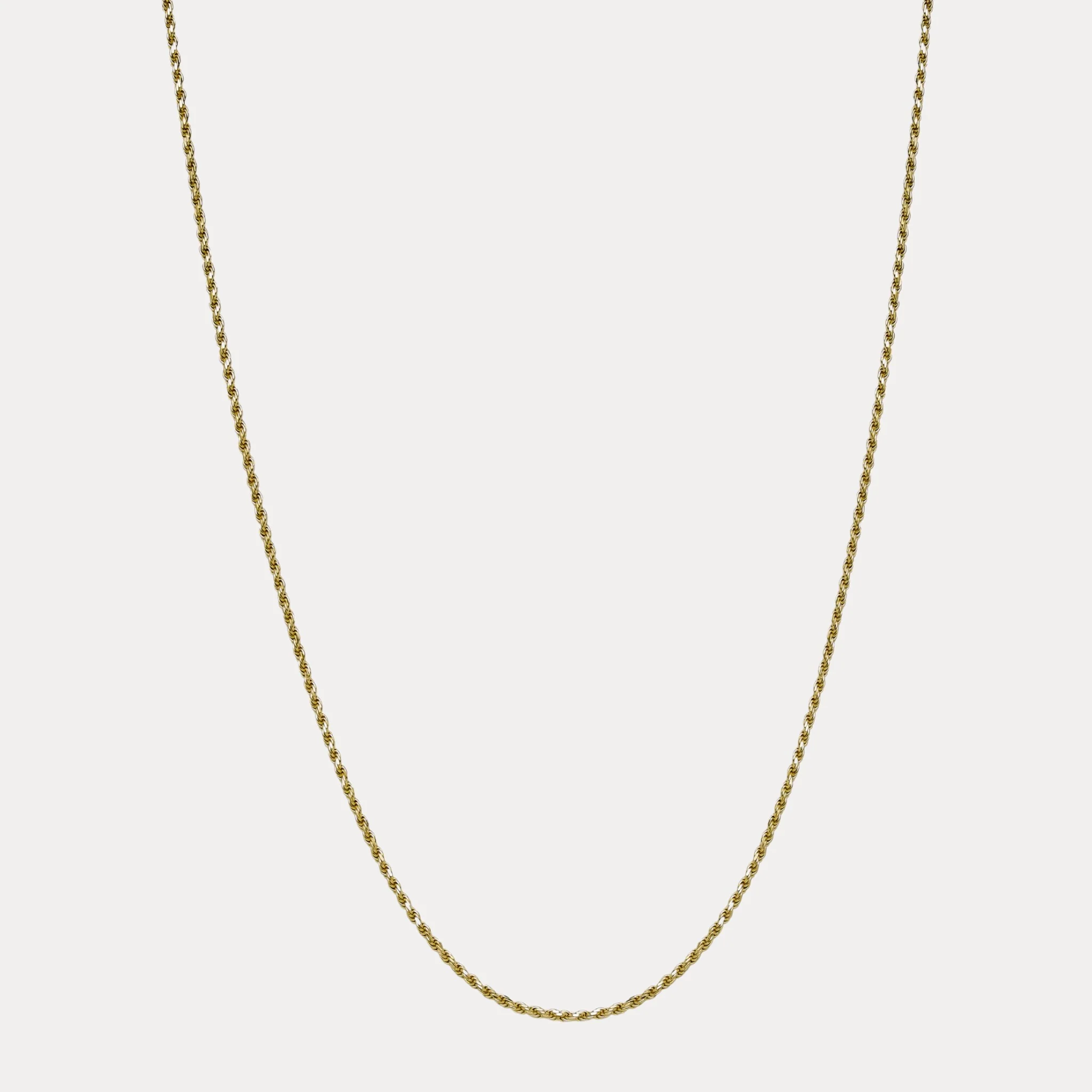 925 Sterling Silver 3mm Diamond Cut Rope Chain Necklace - Image 17