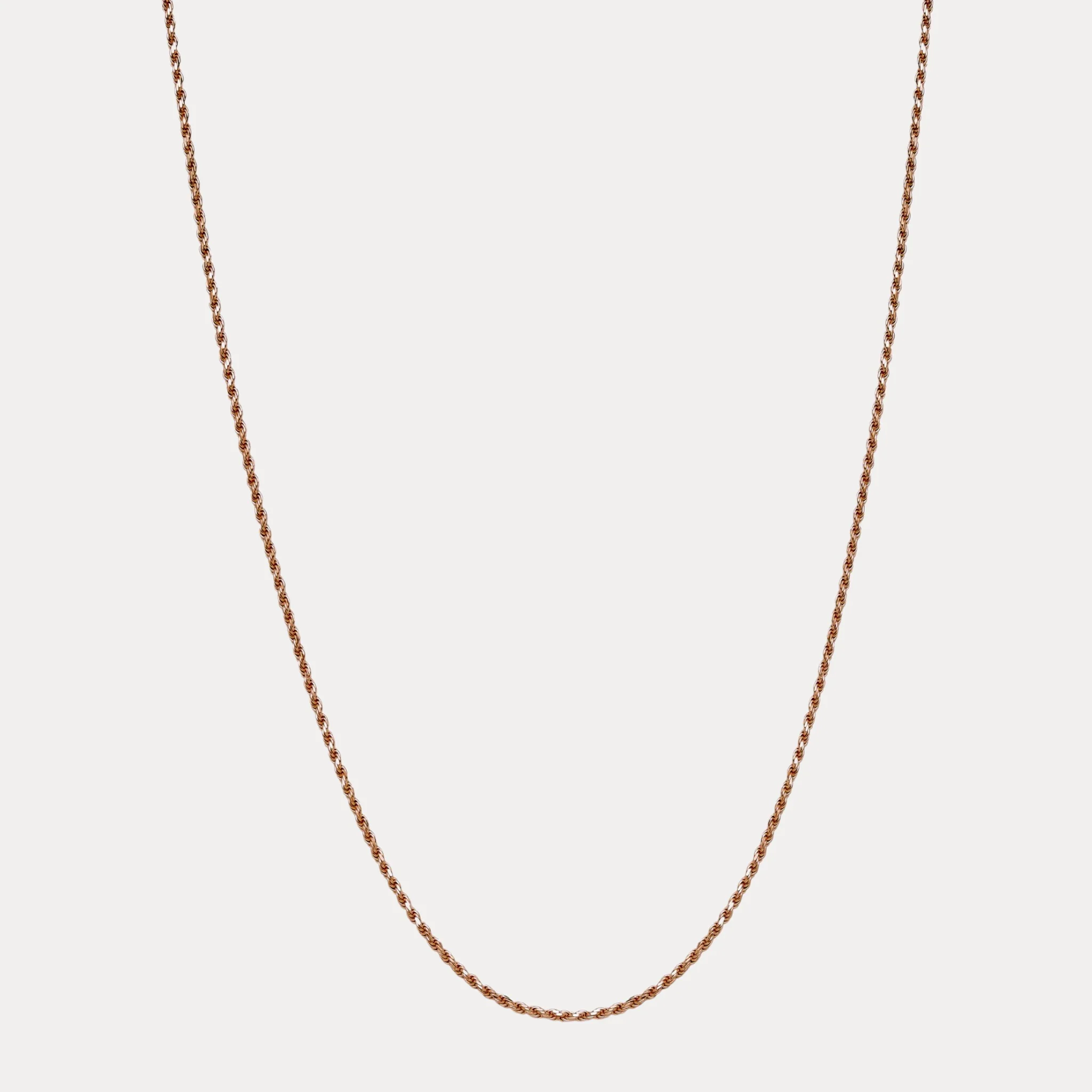925 Sterling Silver 3mm Diamond Cut Rope Chain Necklace - Image 18