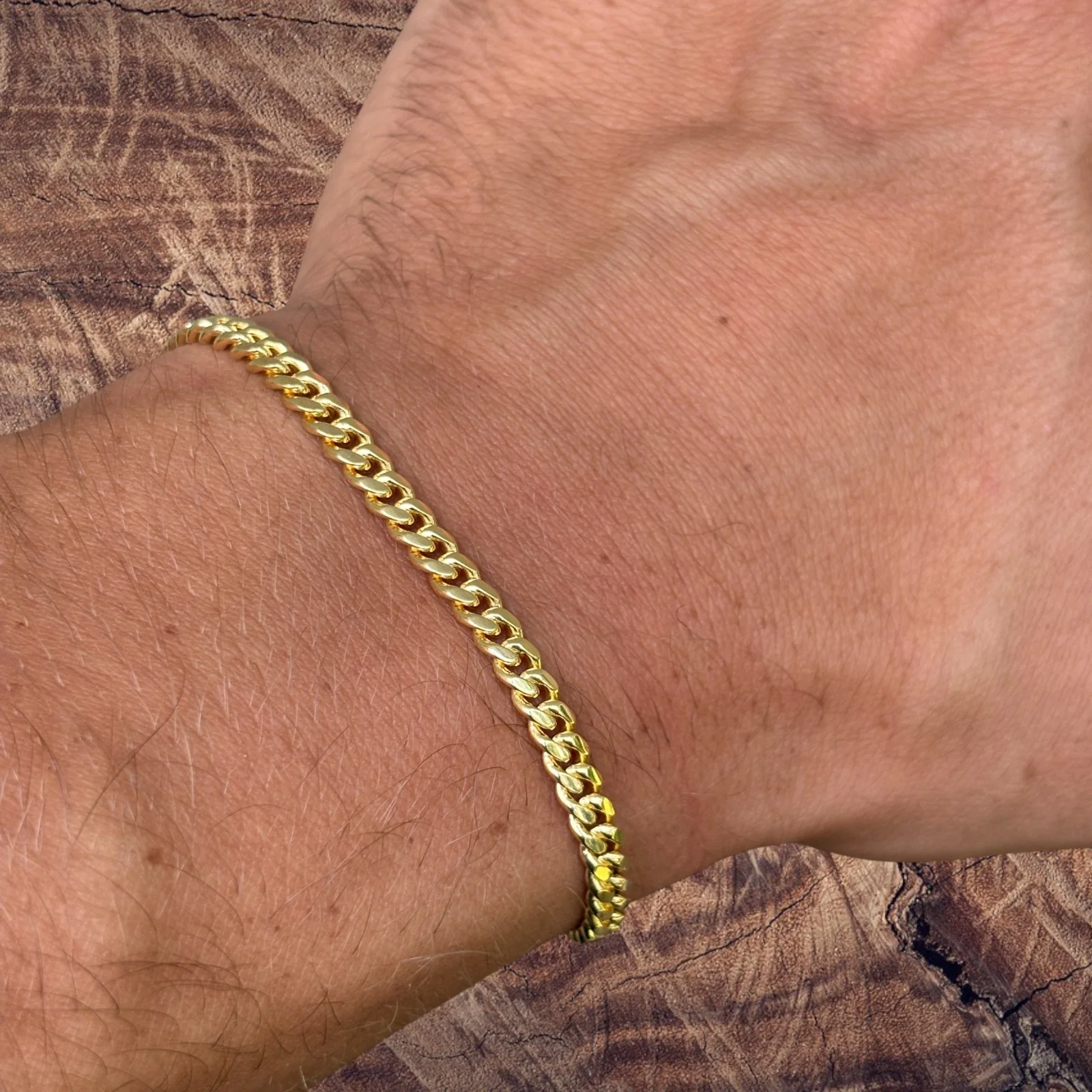 925 Sterling Silver 4mm Miami Cuban W. Box Clasp Bracelet - Image 19