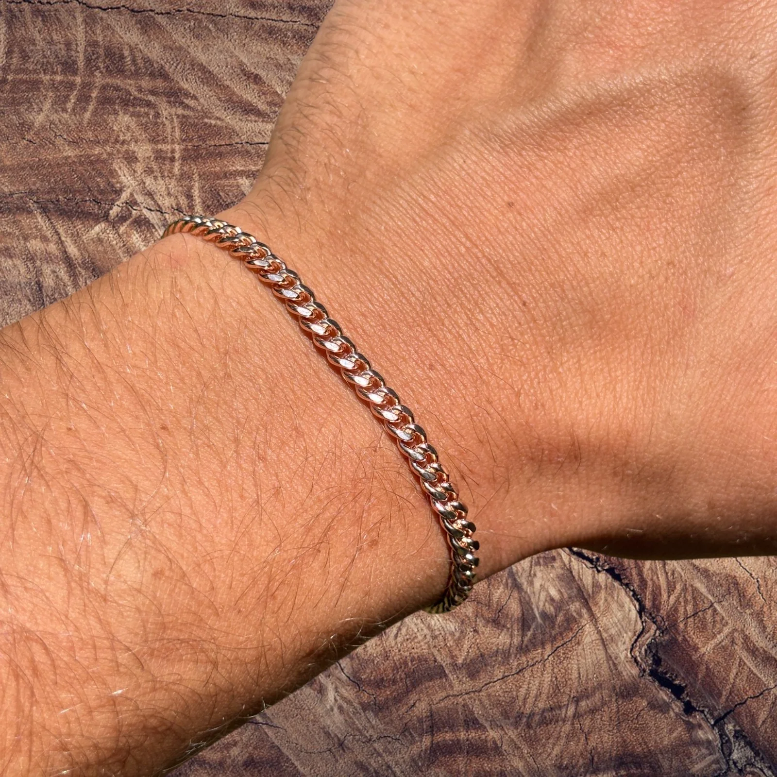 925 Sterling Silver 4mm Miami Cuban W. Box Clasp Bracelet - Image 21