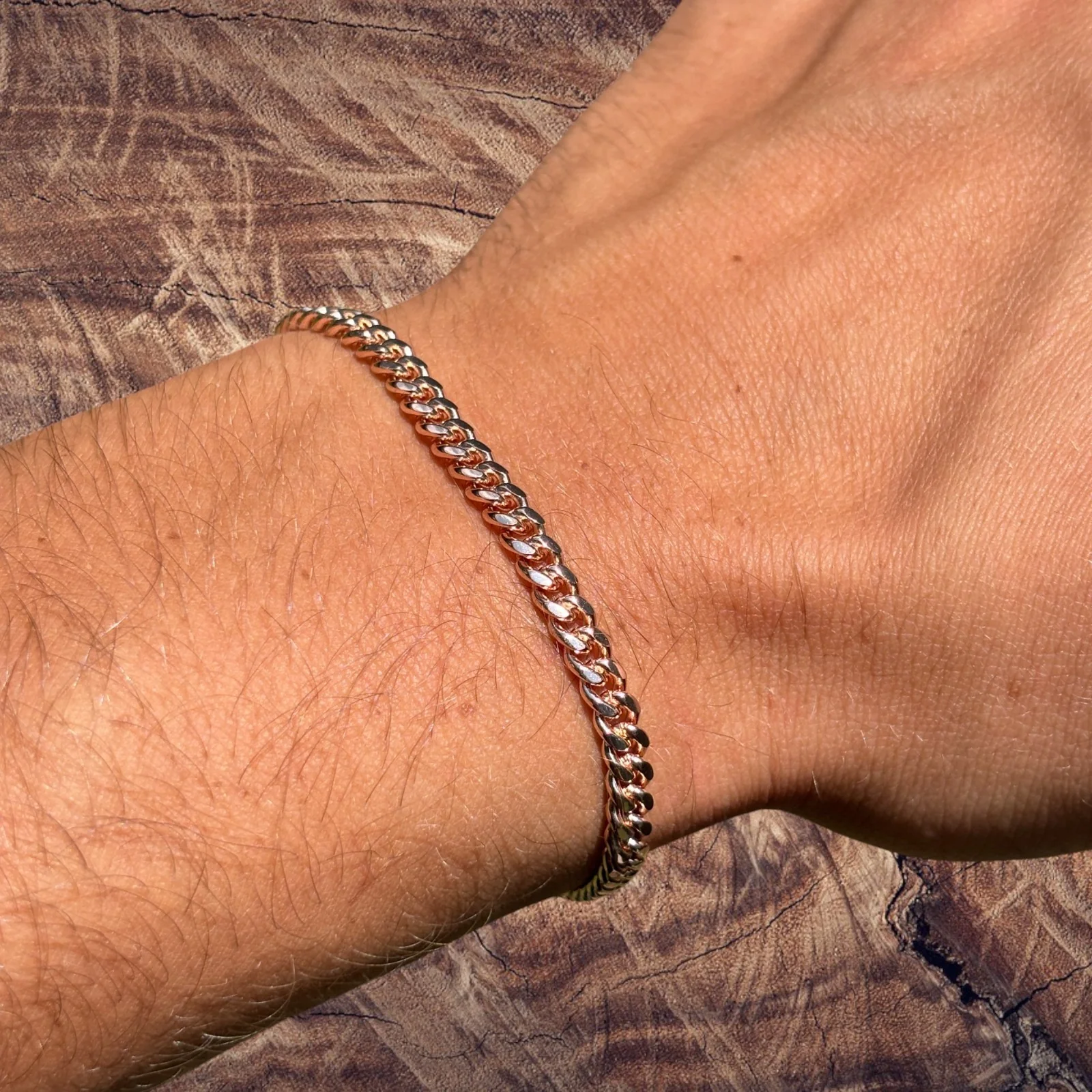 925 Sterling Silver 4mm Miami Cuban W. Box Clasp Bracelet - Image 22