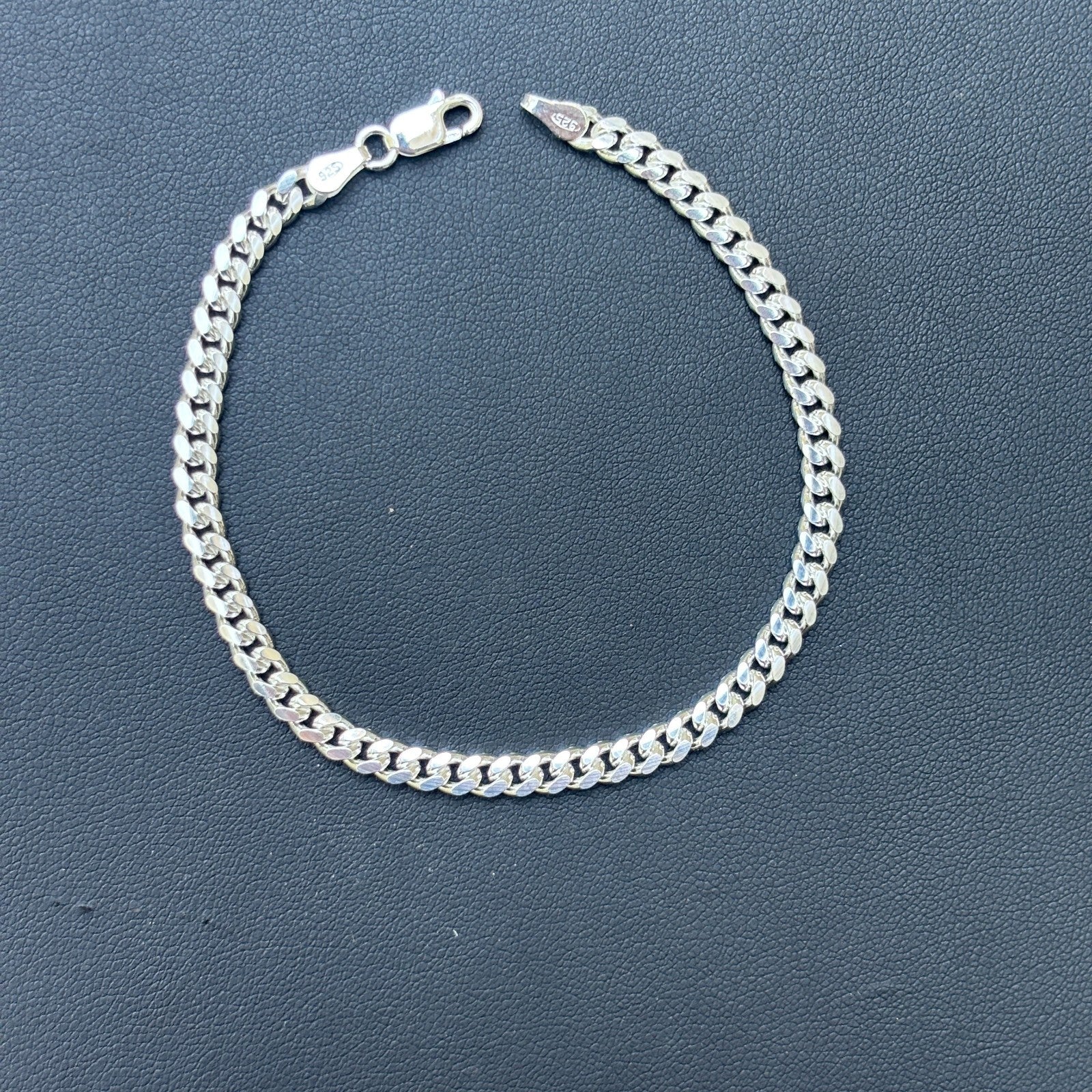 925 Sterling Silver 4mm Miami Cuban Bracelet - Image 16
