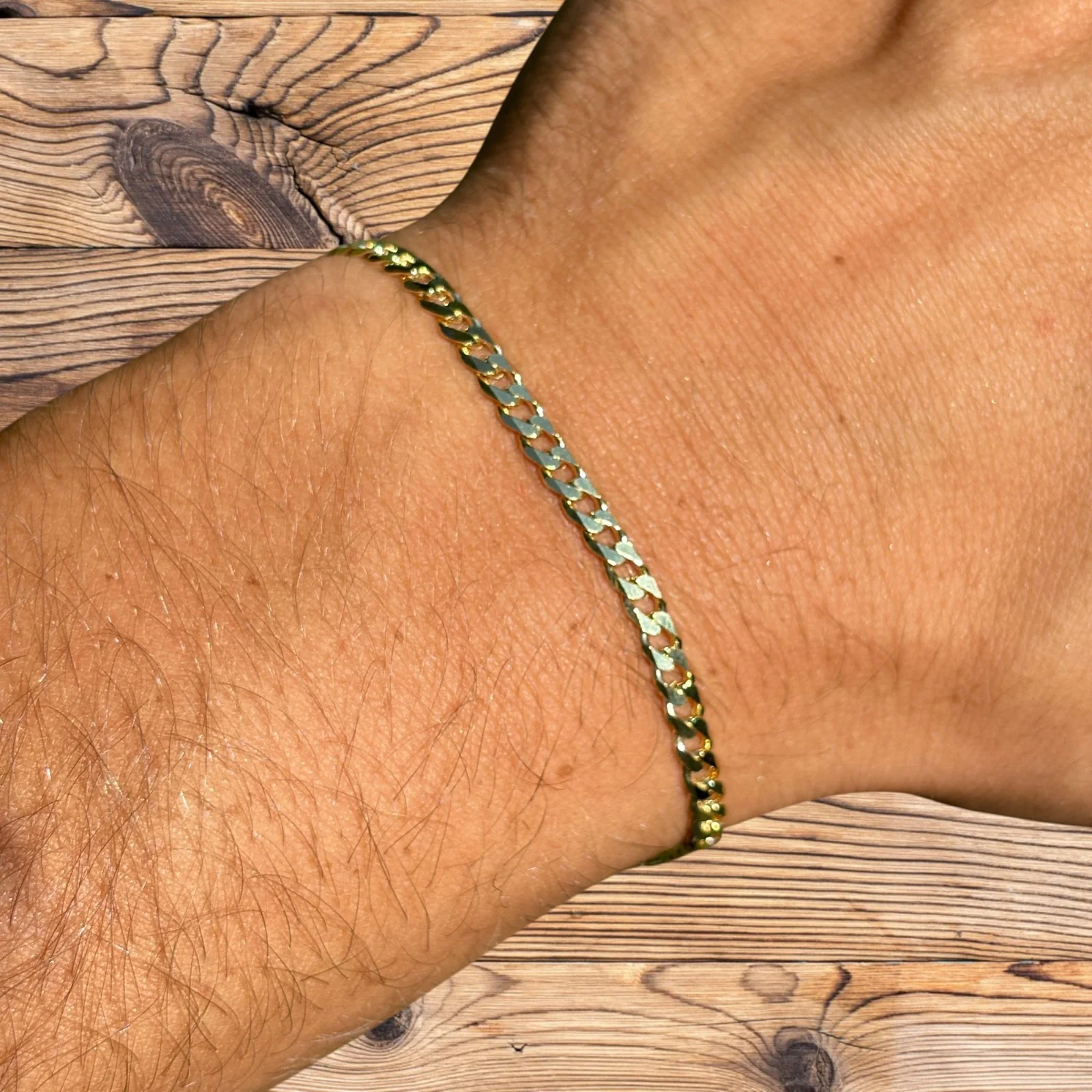 925 Sterling Silver 4mm Curb Bracelet - Image 18