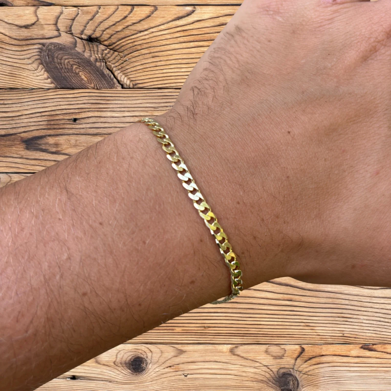 925 Sterling Silver 4mm Curb Bracelet - Image 20