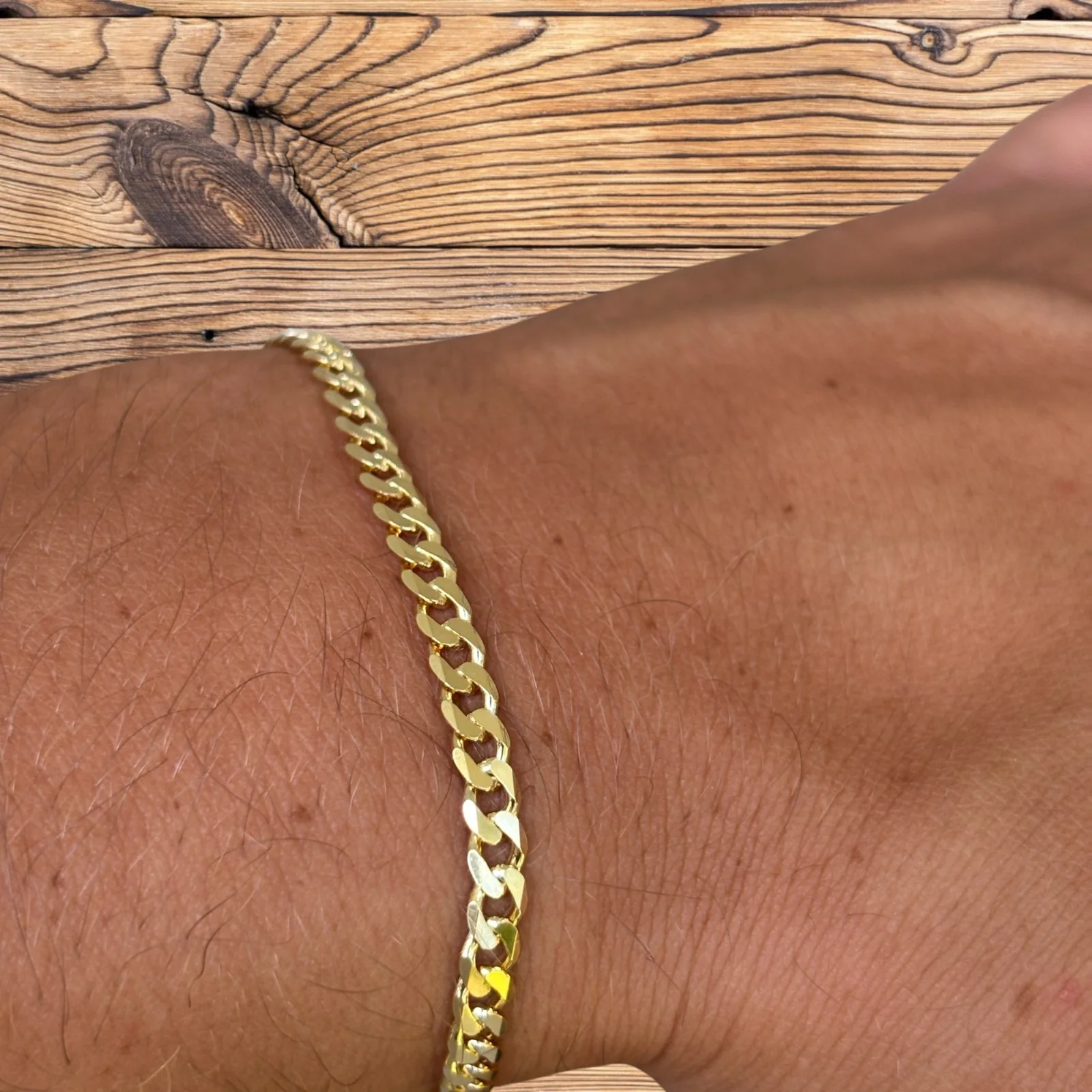 925 Sterling Silver 4mm Curb Bracelet - Image 22