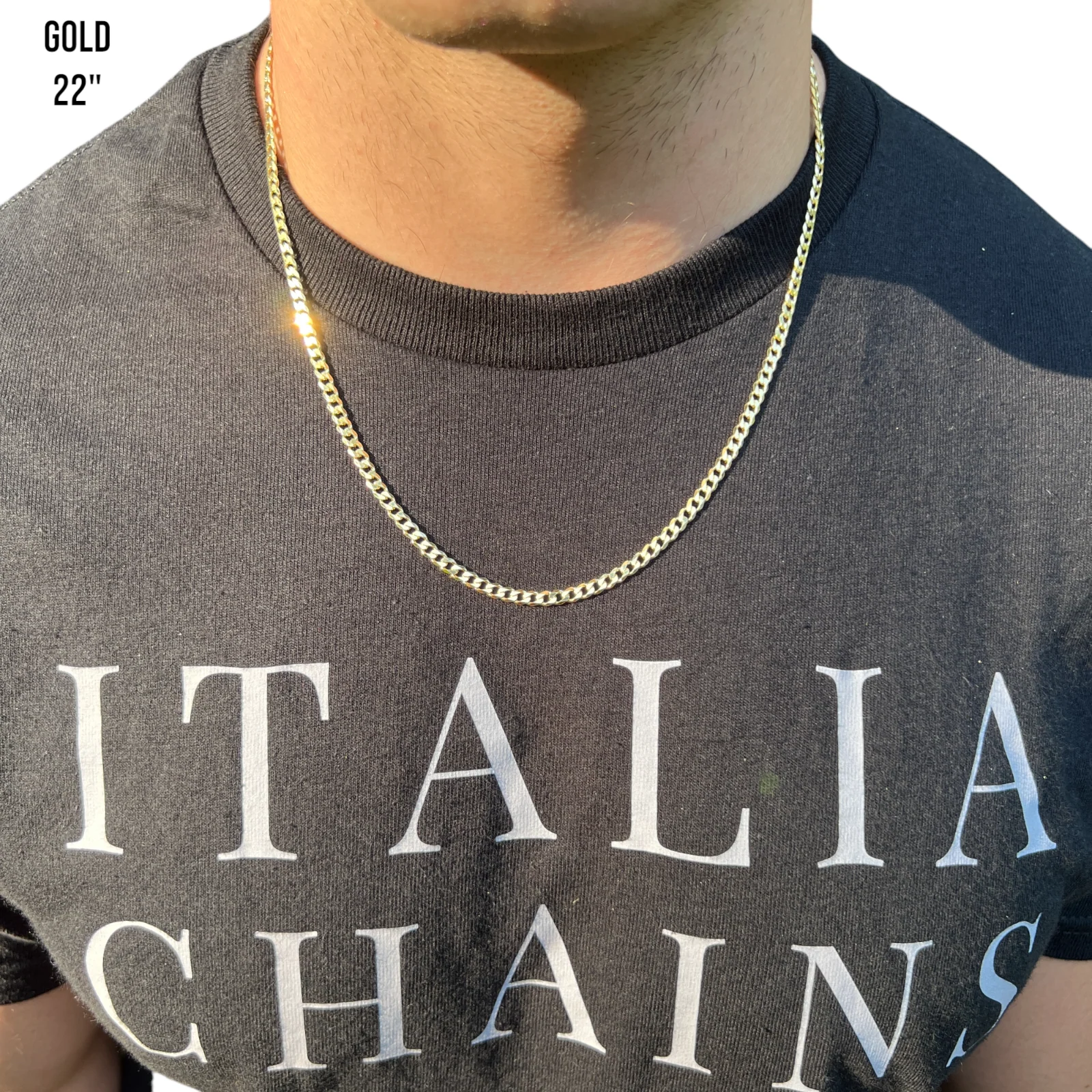 925 Sterling Silver 4mm Curb Chain Necklace - Image 12