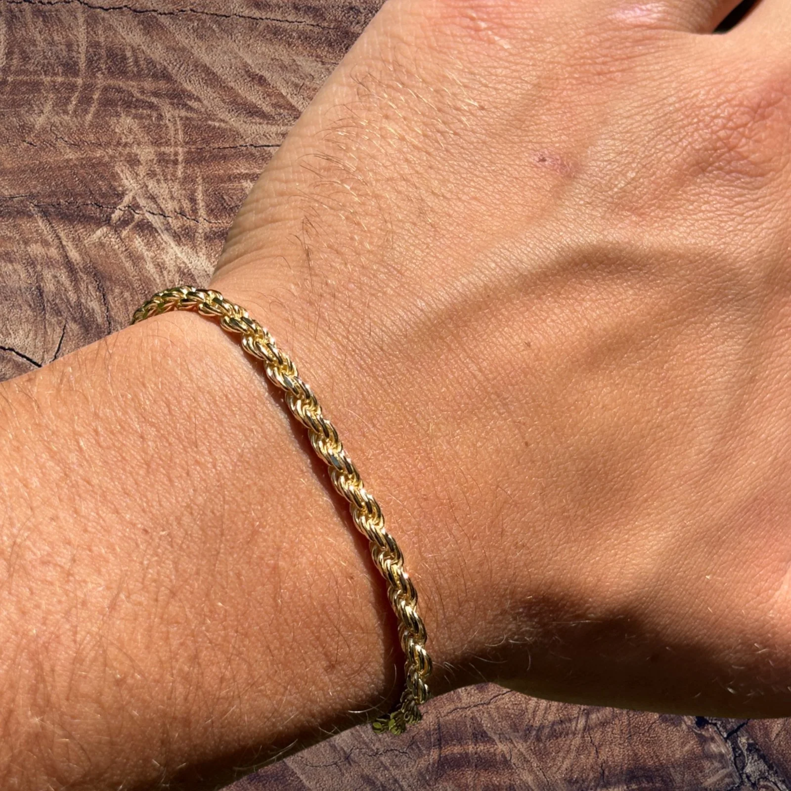 925 Sterling Silver 4mm Diamond Cut Rope Bracelet - Image 20