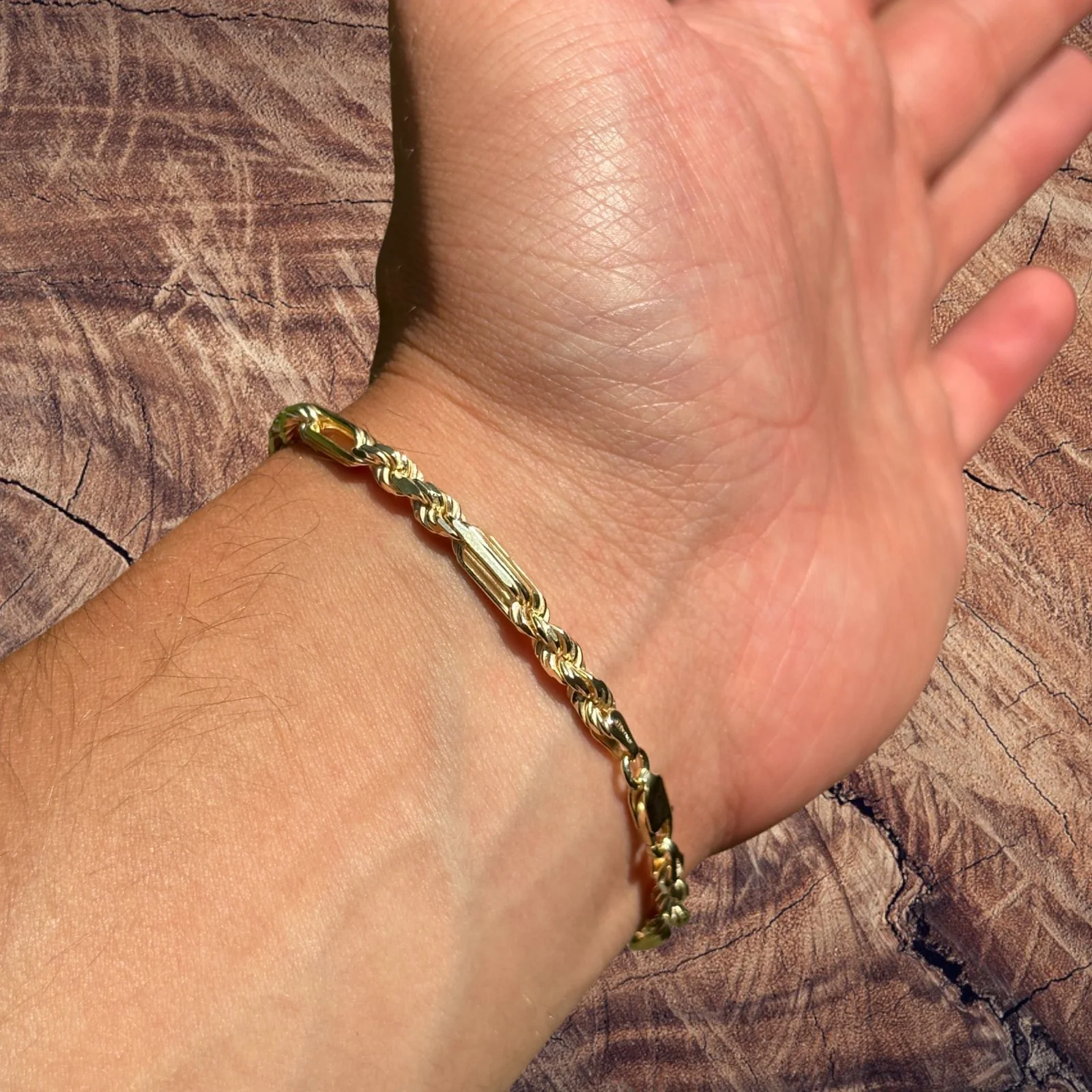 925 Sterling Silver 4mm Figarope Milano Bracelet - Image 20