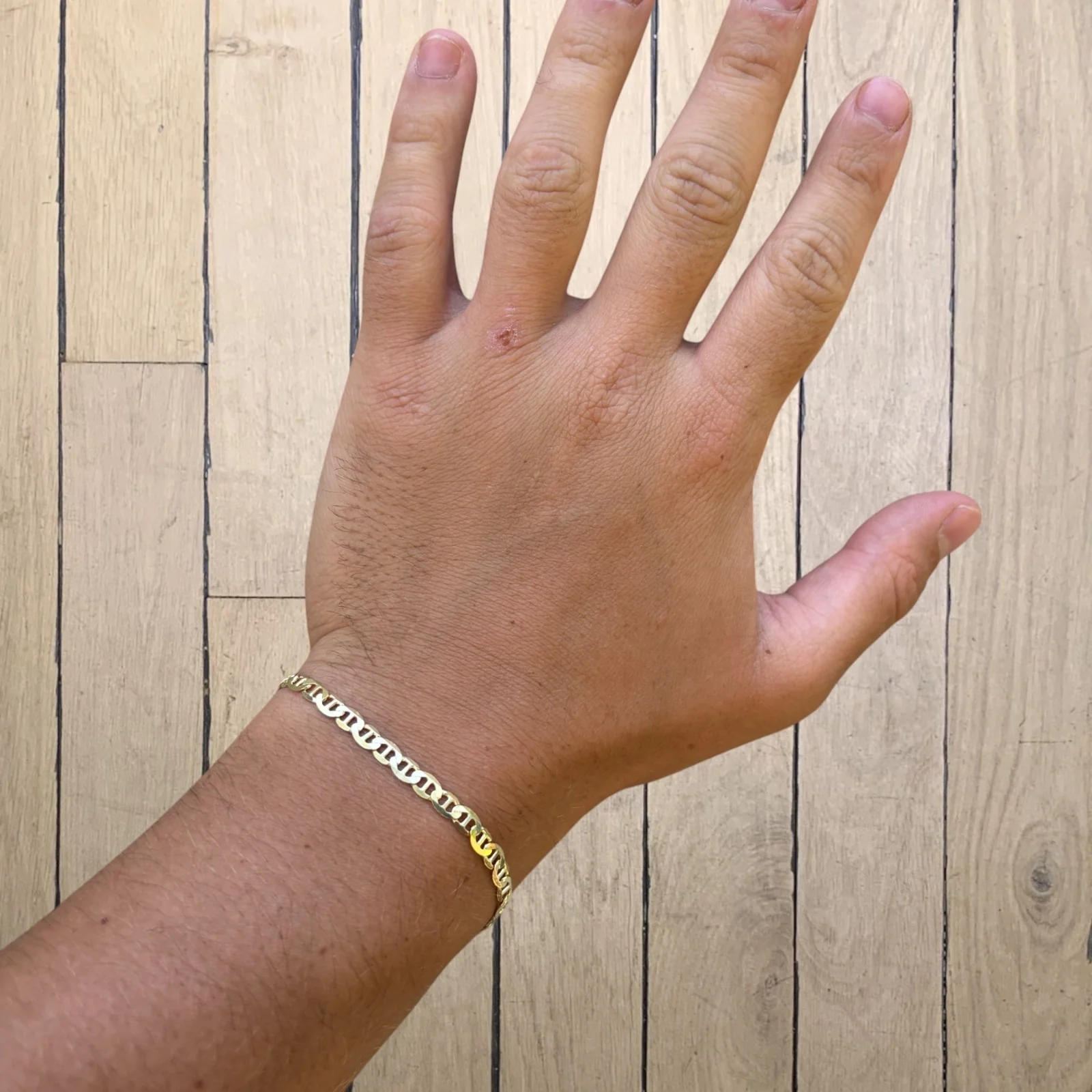 925 Sterling Silver 4mm Mariner Bracelet - Image 22