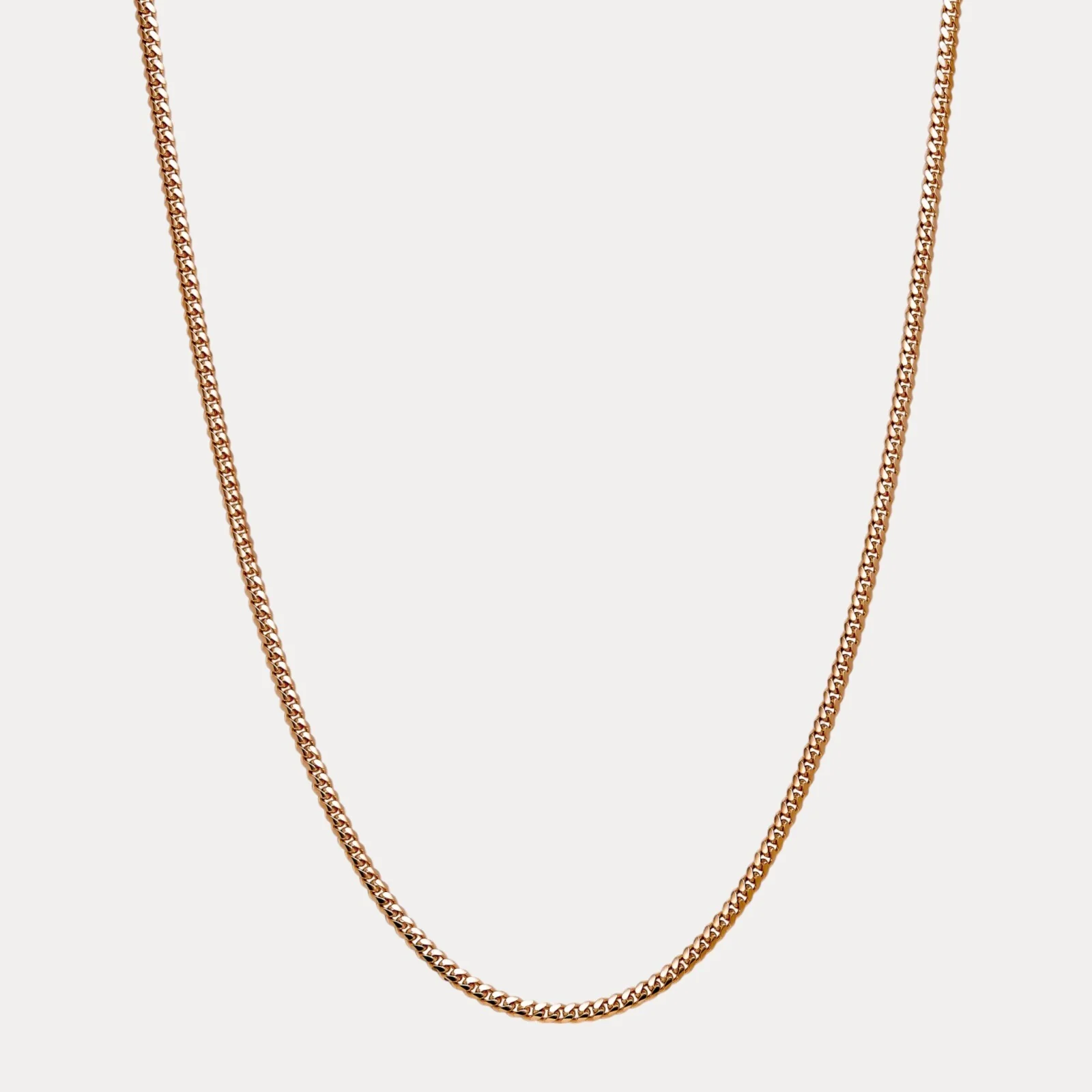 925 Sterling Silver 4mm Miami Cuban Chain Necklace - Image 3