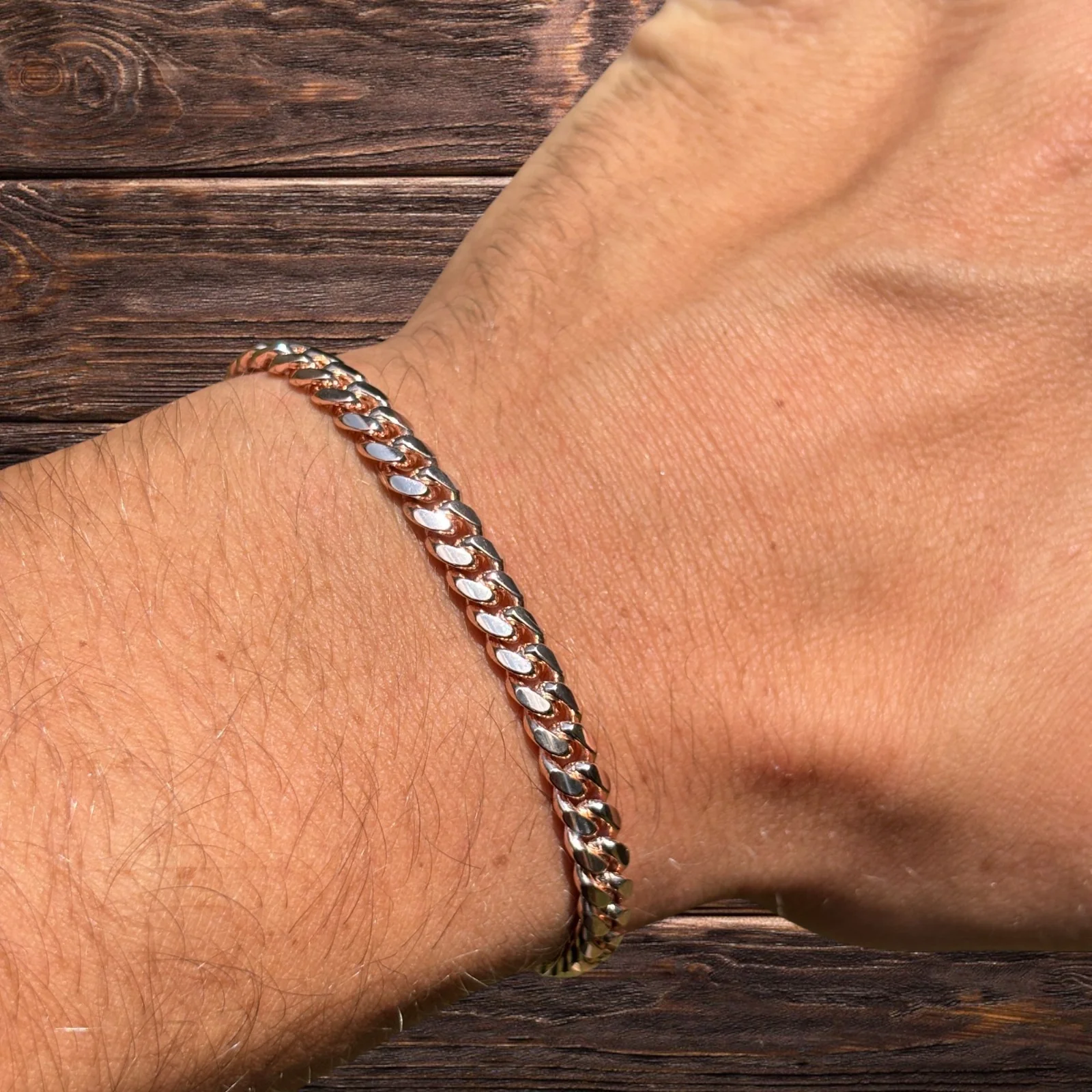 925 Sterling Silver 5mm Miami Cuban W. Box Clasp Bracelet - Image 21