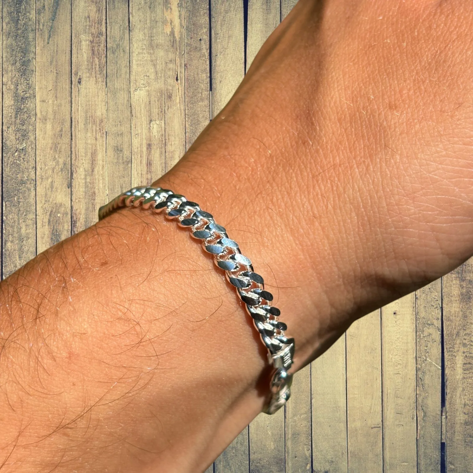 925 Sterling Silver 5mm Miami Cuban Bracelet - Image 10