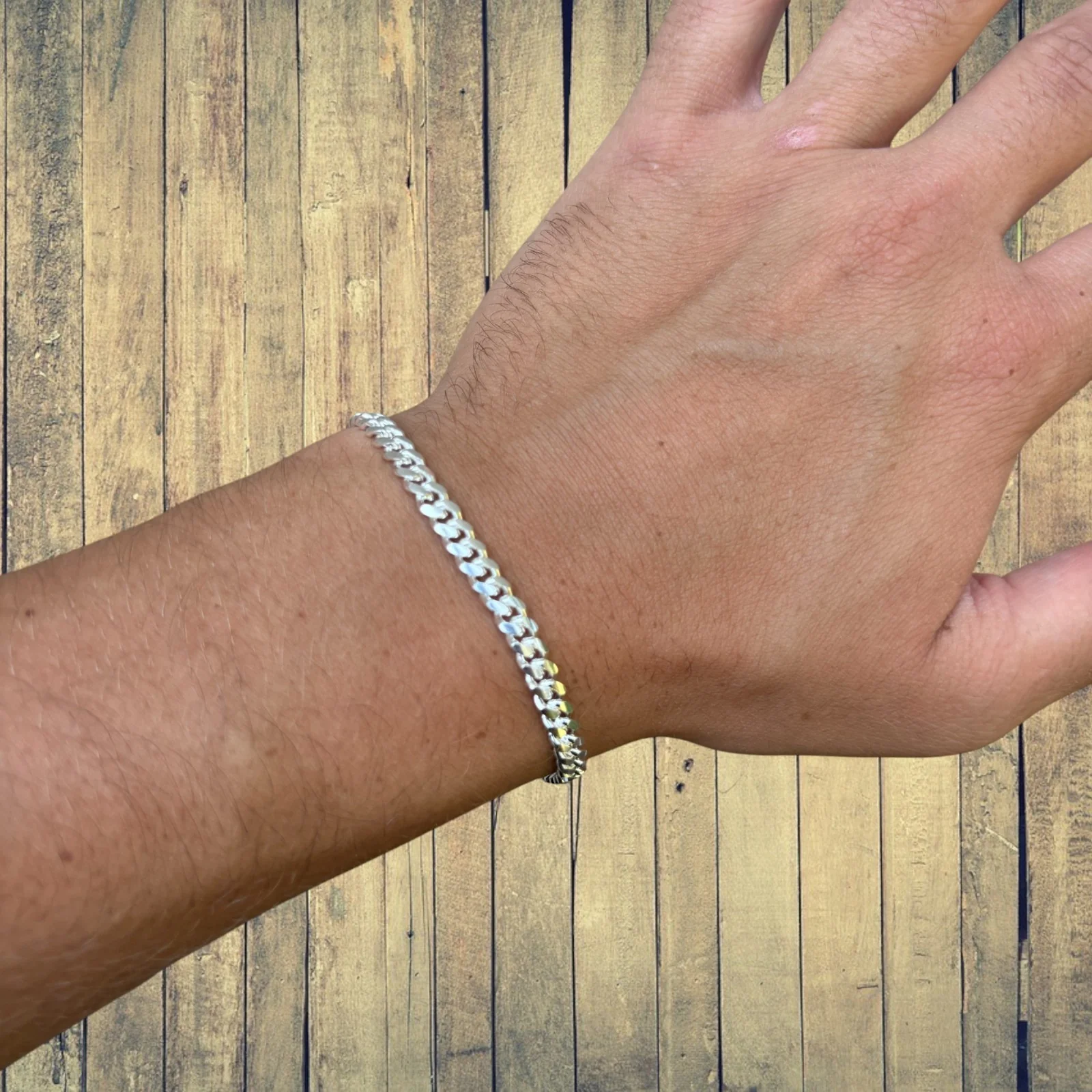 925 Sterling Silver 5mm Miami Cuban Bracelet - Image 13