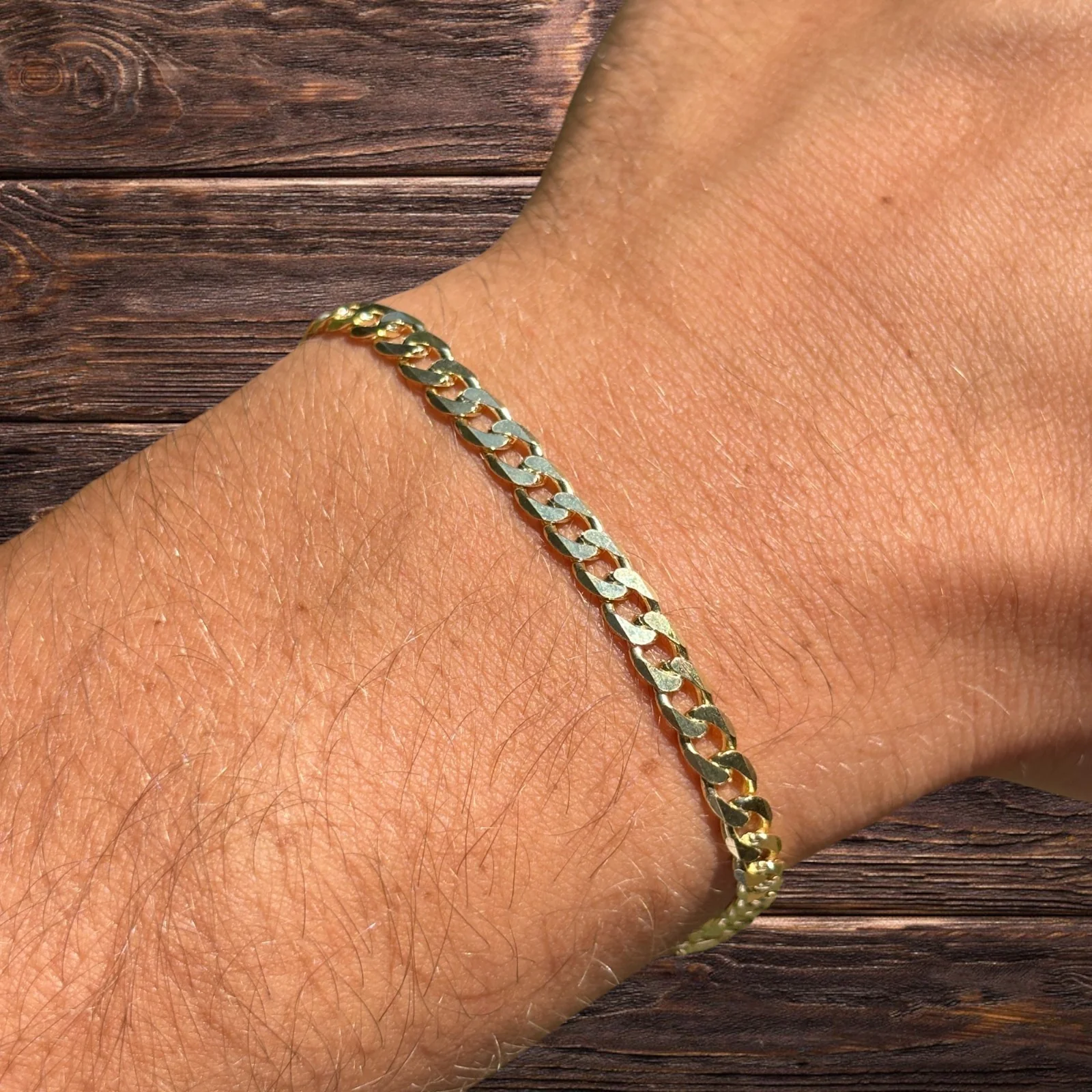 925 Sterling Silver 5mm Curb Bracelet - Image 19