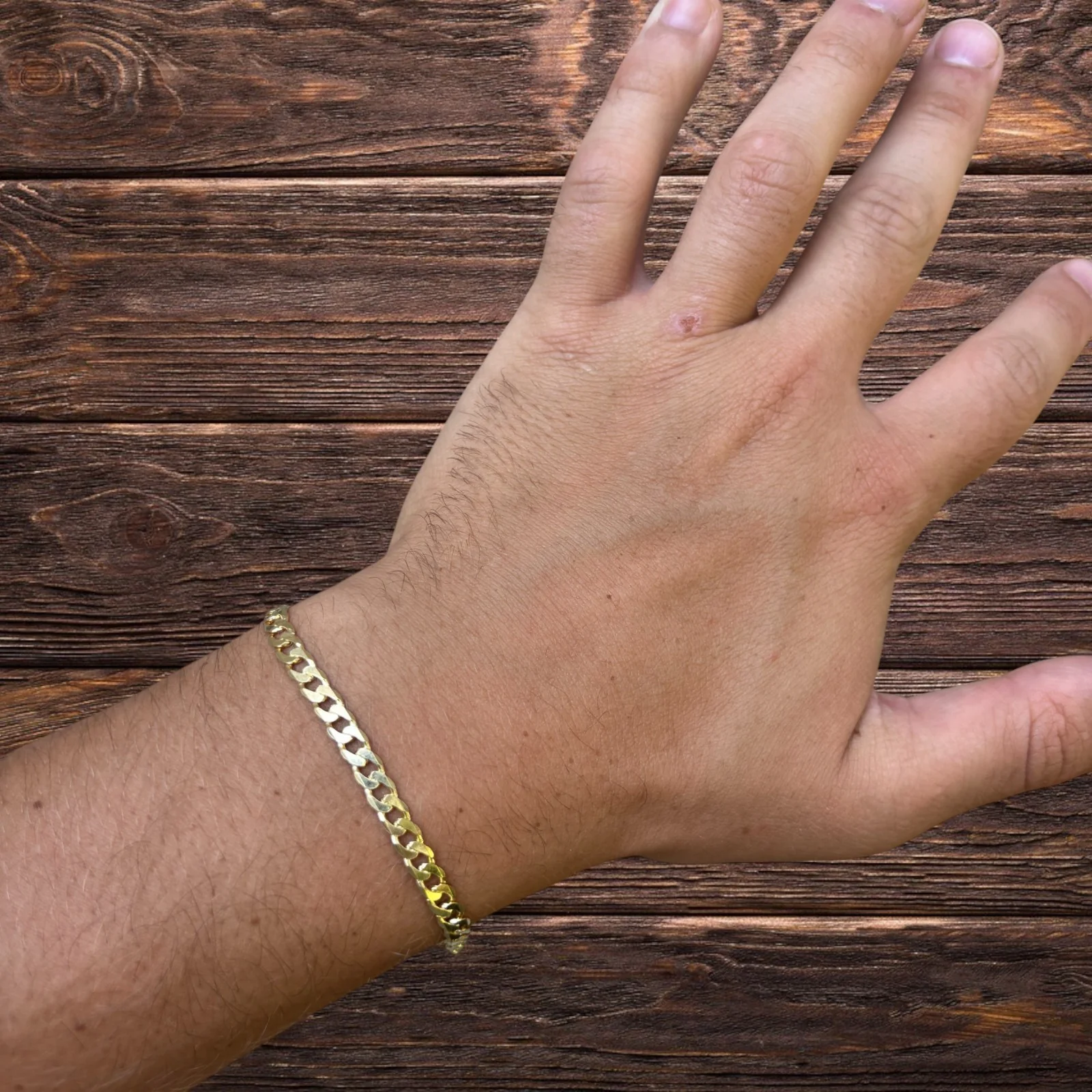 925 Sterling Silver 5mm Curb Bracelet - Image 21