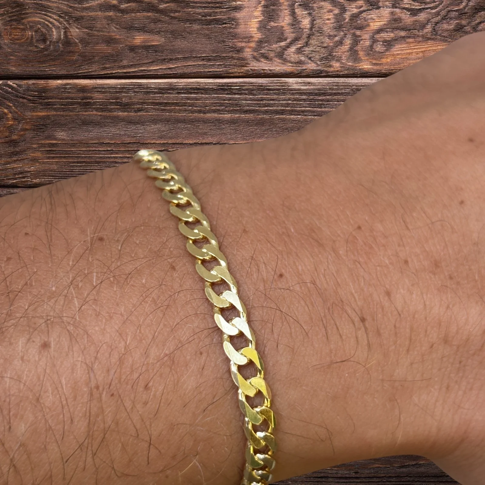 925 Sterling Silver 5mm Curb Bracelet - Image 22