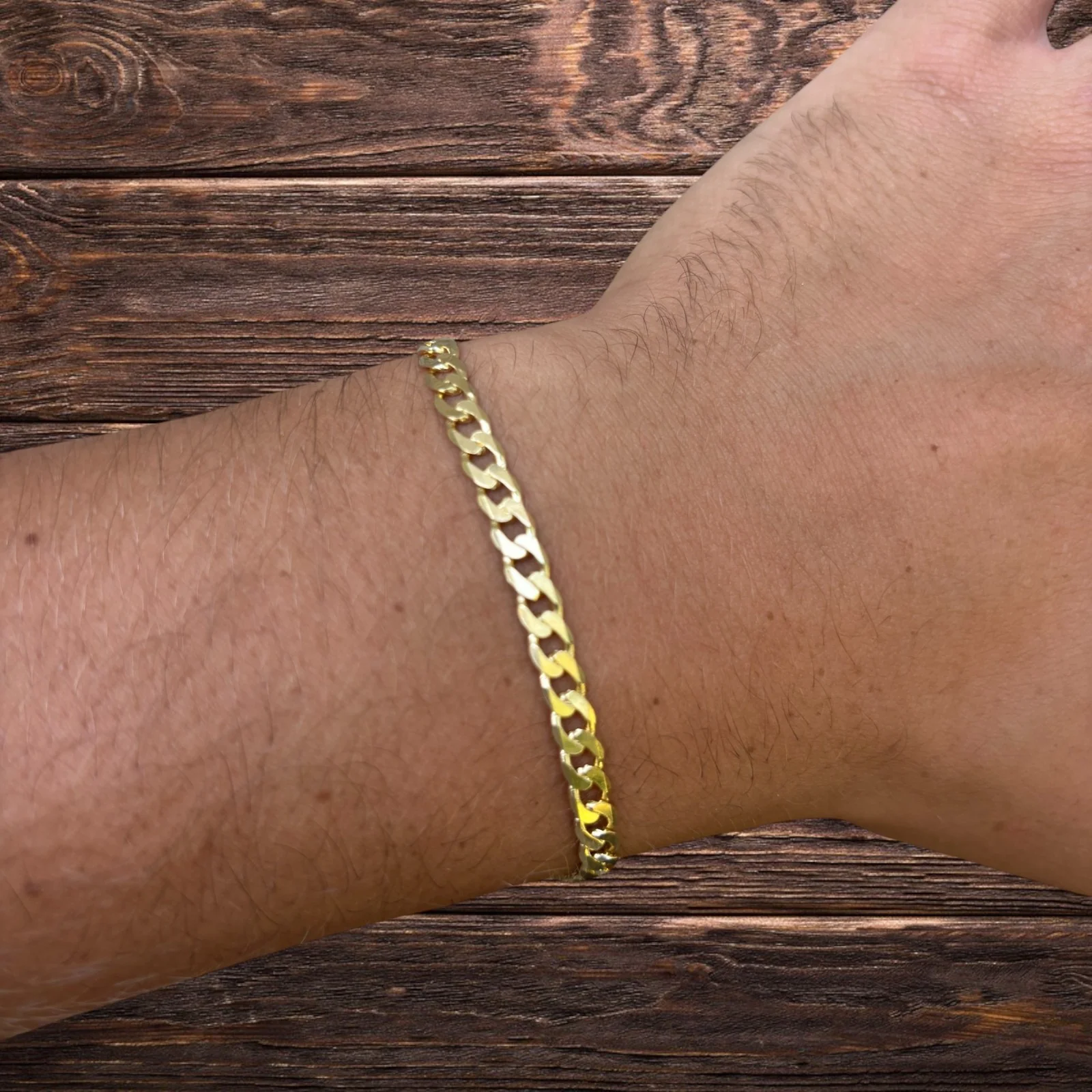 925 Sterling Silver 5mm Curb Bracelet - Image 23
