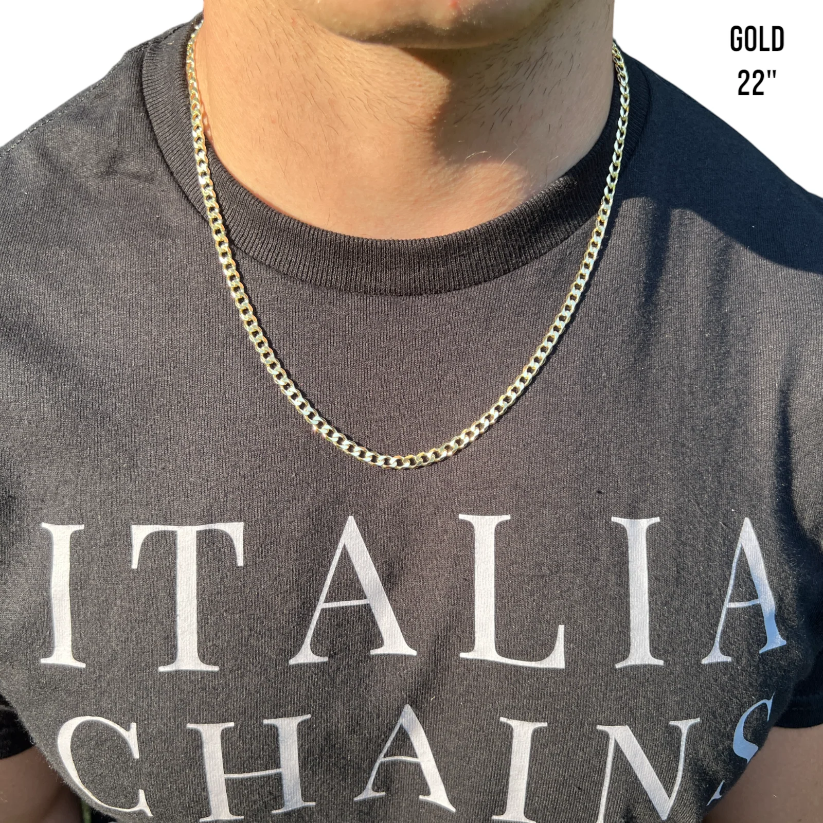 925 Sterling Silver 5mm Curb Chain Necklace - Image 14