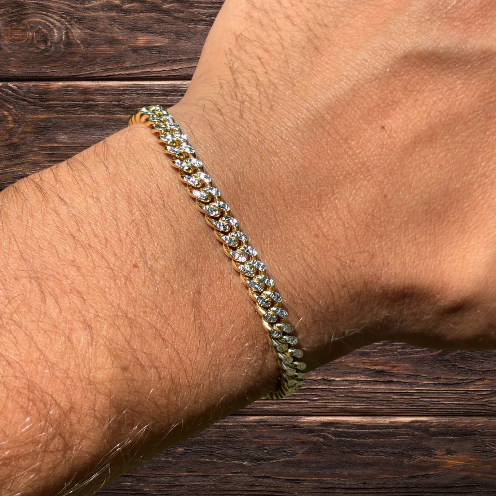 925 Sterling Silver 5mm Diamond Cut Miami Cuban Bracelet - Image 17