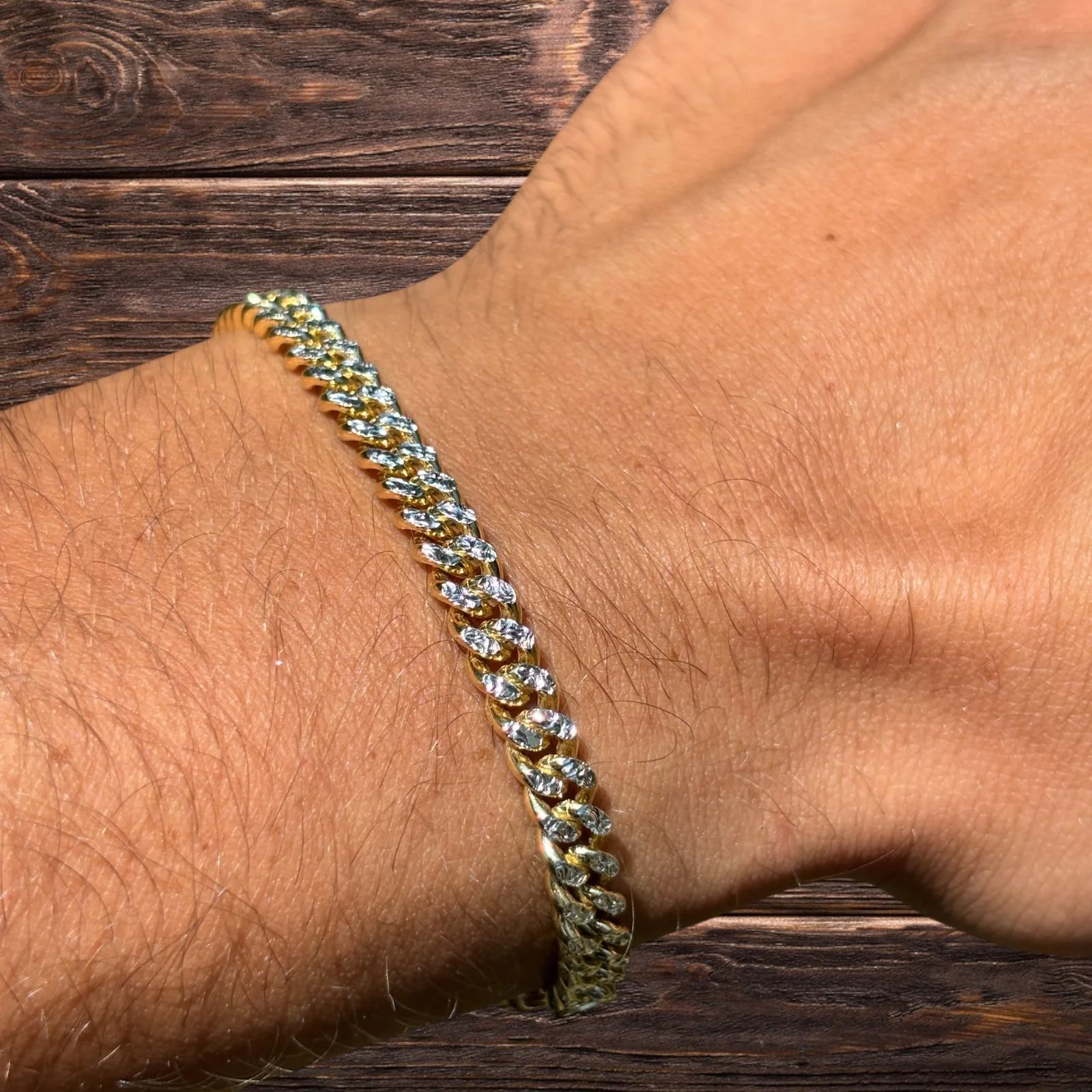 925 Sterling Silver 5mm Diamond Cut Miami Cuban Bracelet - Image 20