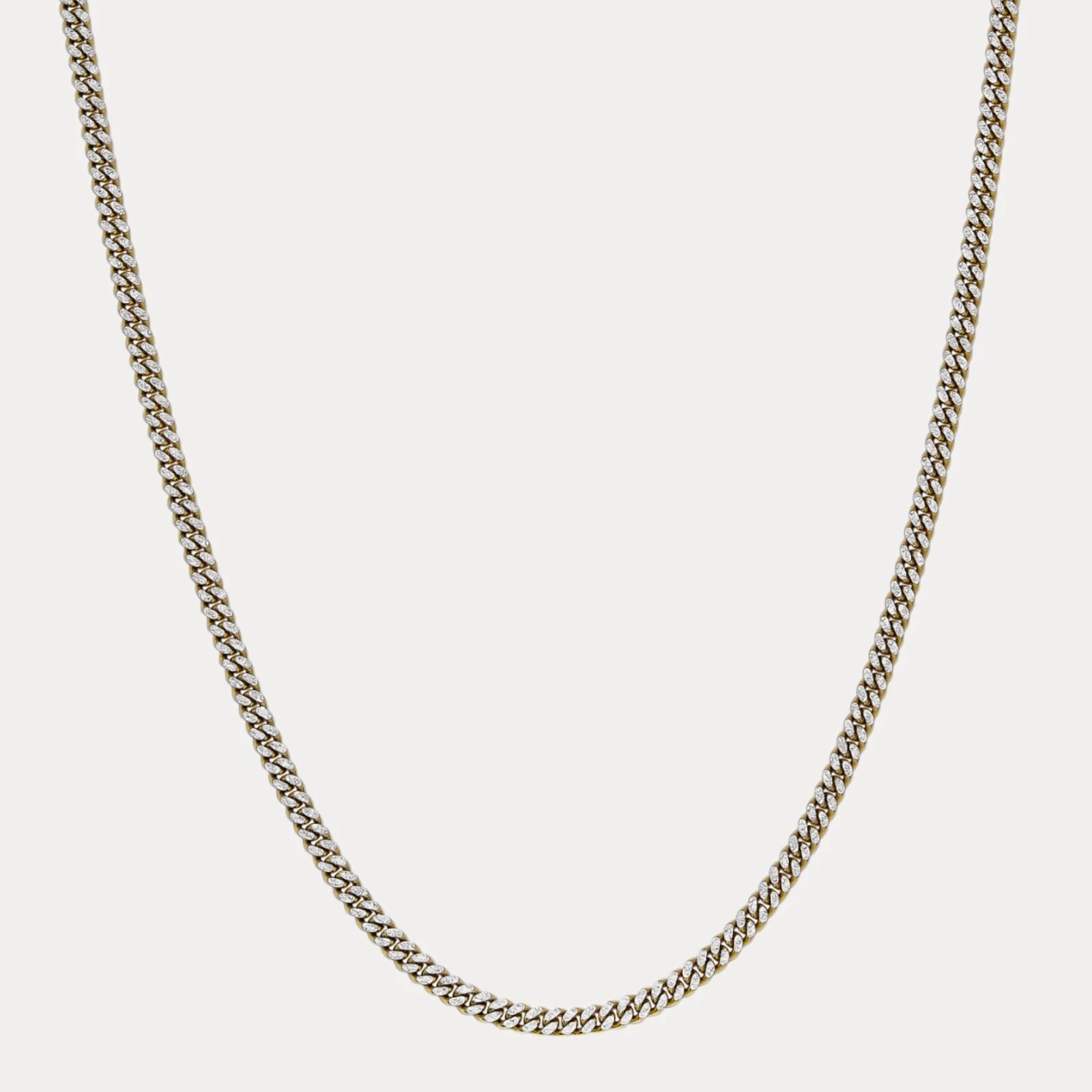 925 Sterling Silver 5mm Diamond Cut Miami Cuban Chain Necklace - Image 2